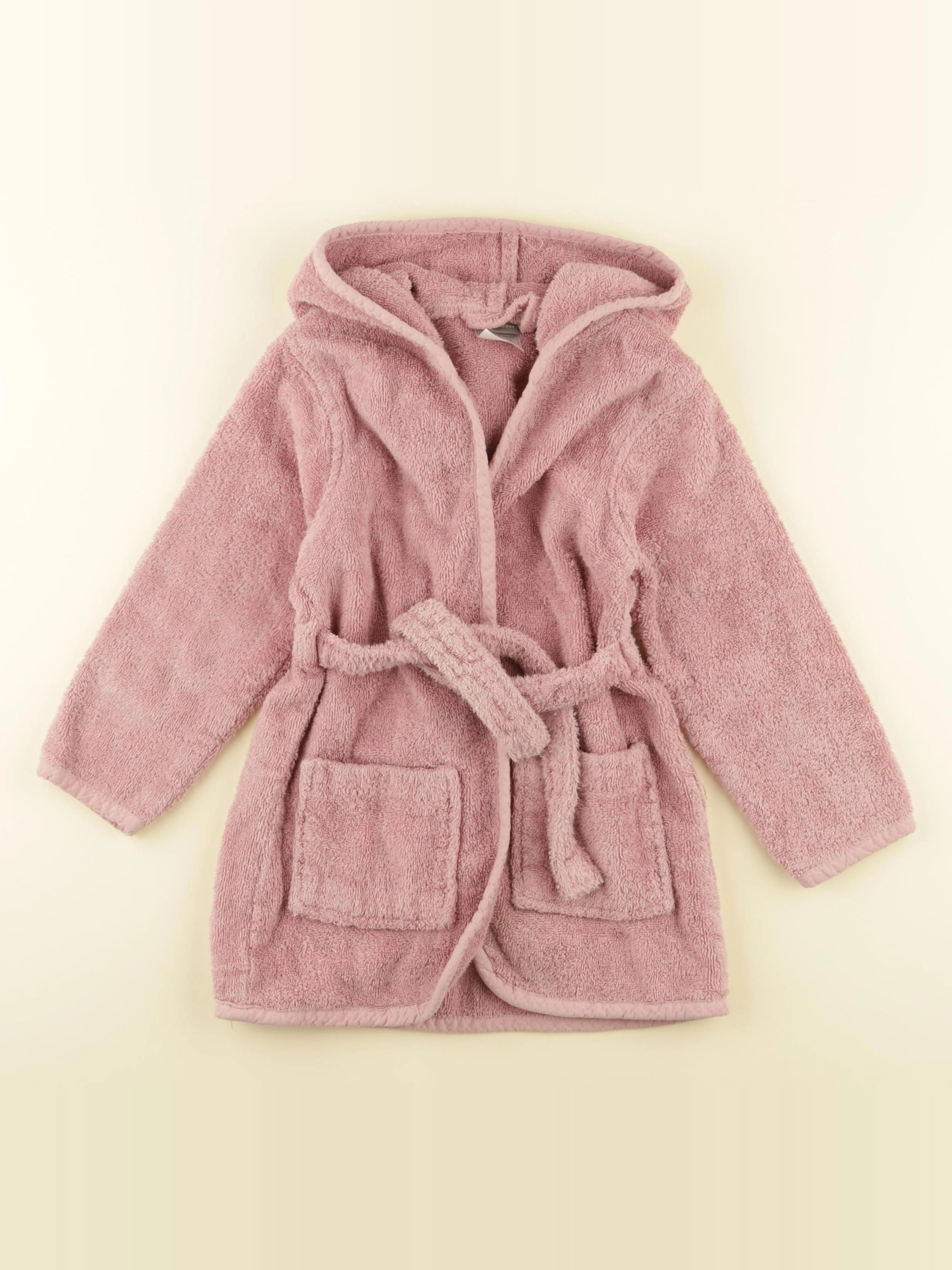 Vertbaudet - peignoir rose - 4 ans