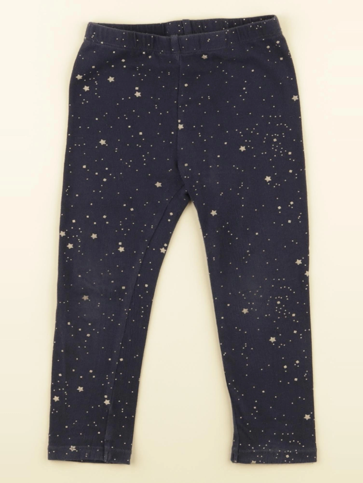 Vertbaudet - legging bleu - 3 ans