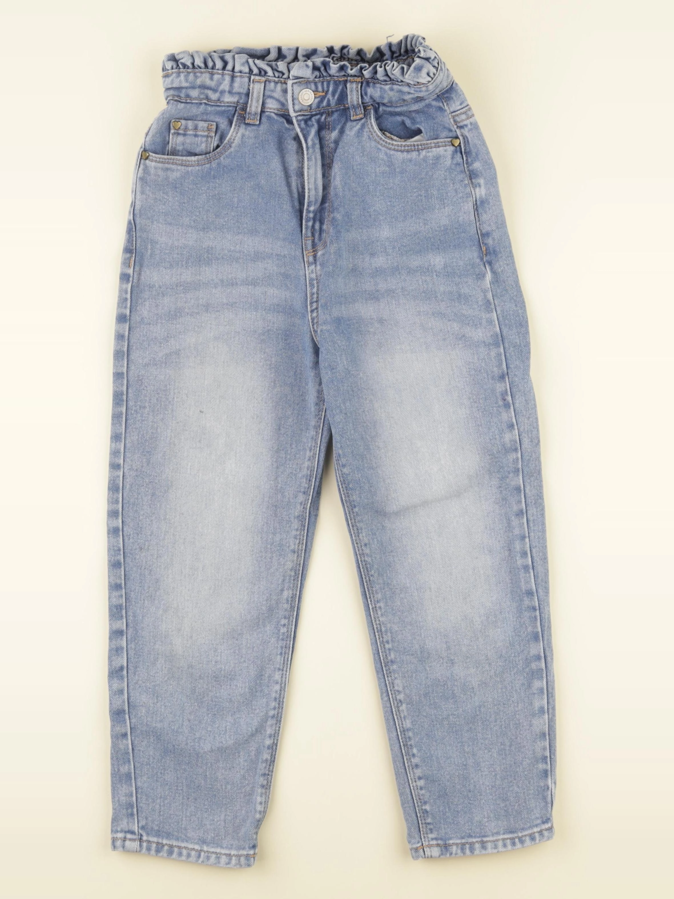 Vertbaudet - jean bleu - 7 ans