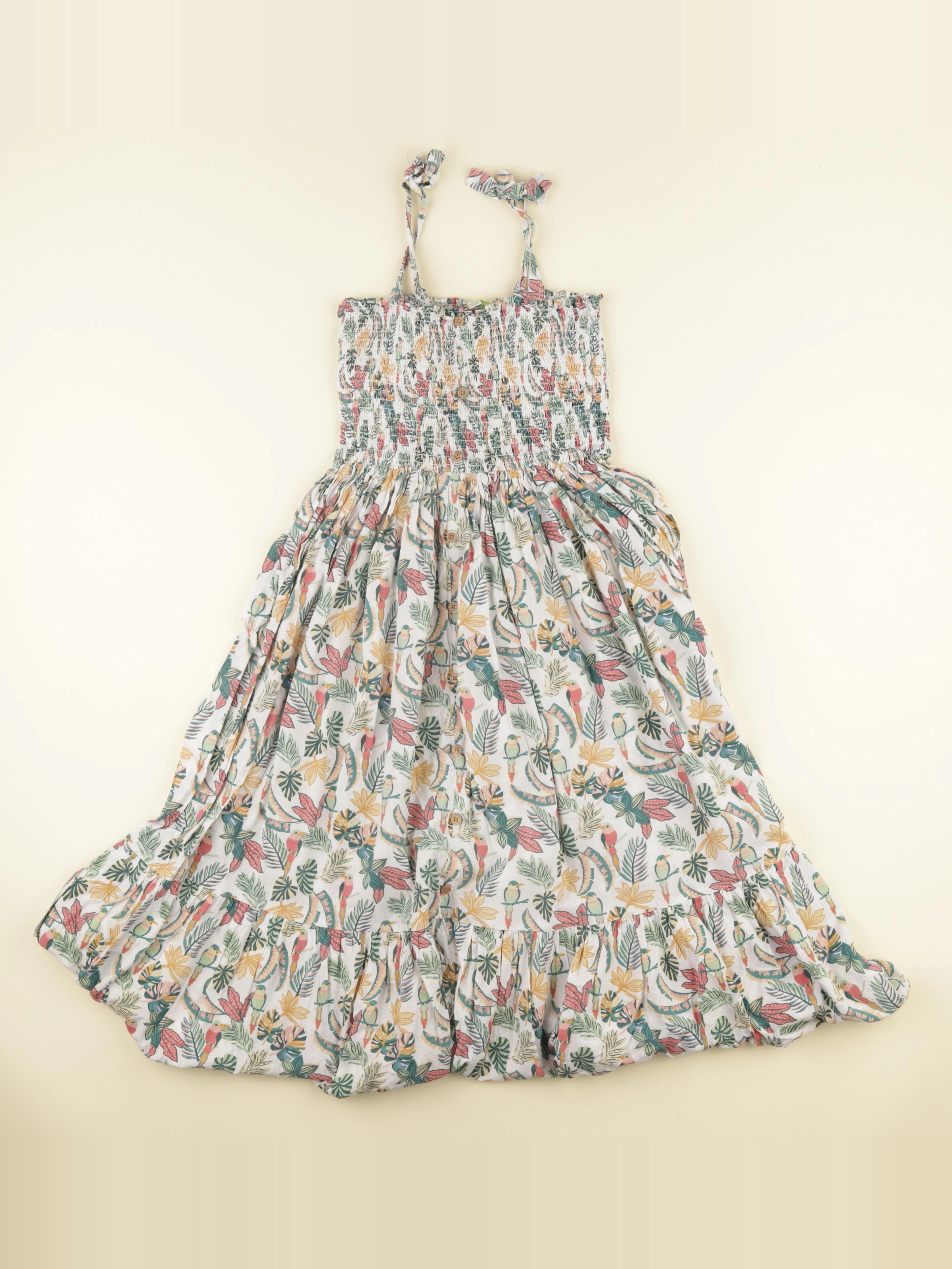 Vertbaudet - robe multicolore - 10 ans