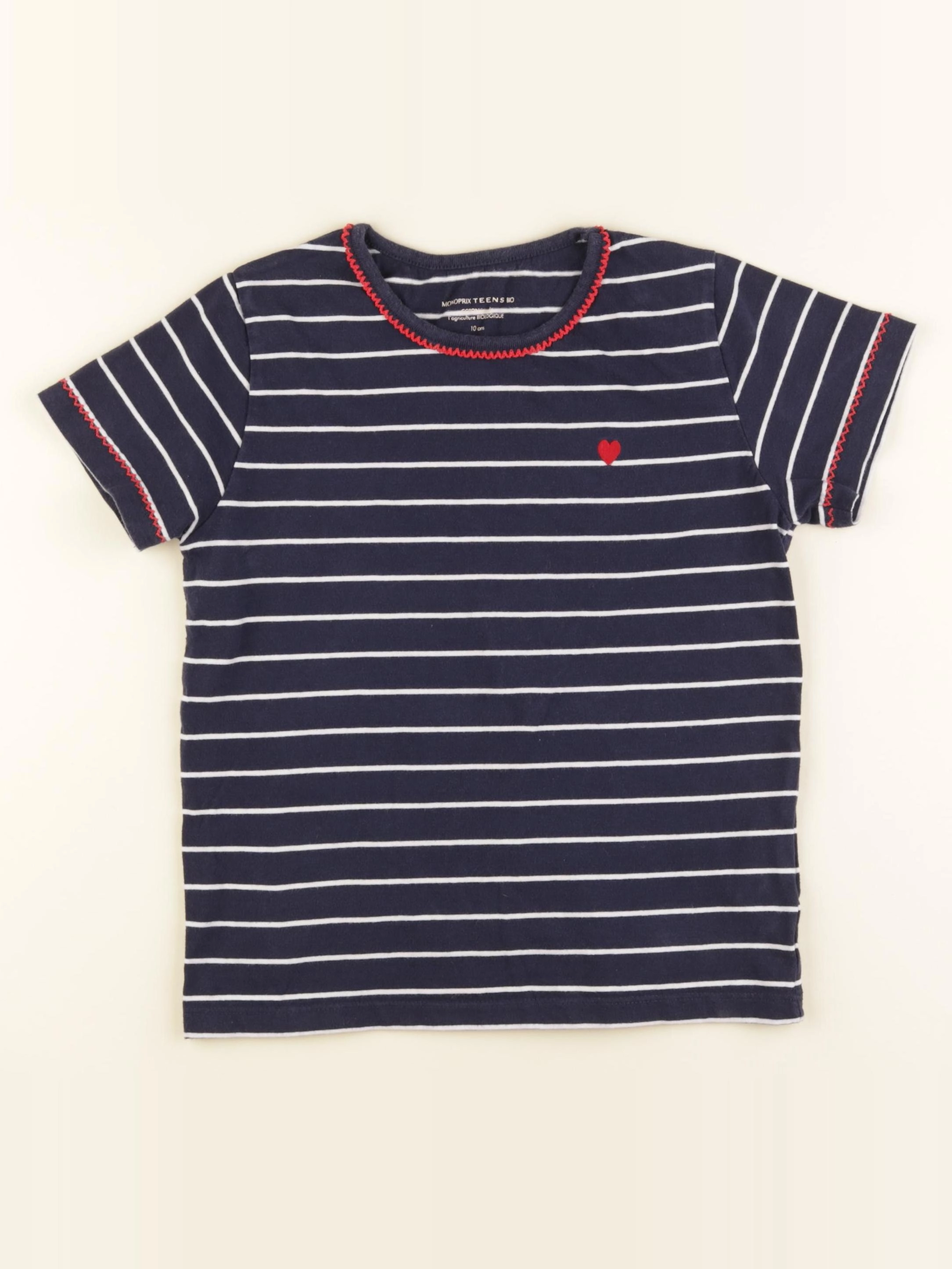 Okaidi - tee-shirt bleu - 10 ans