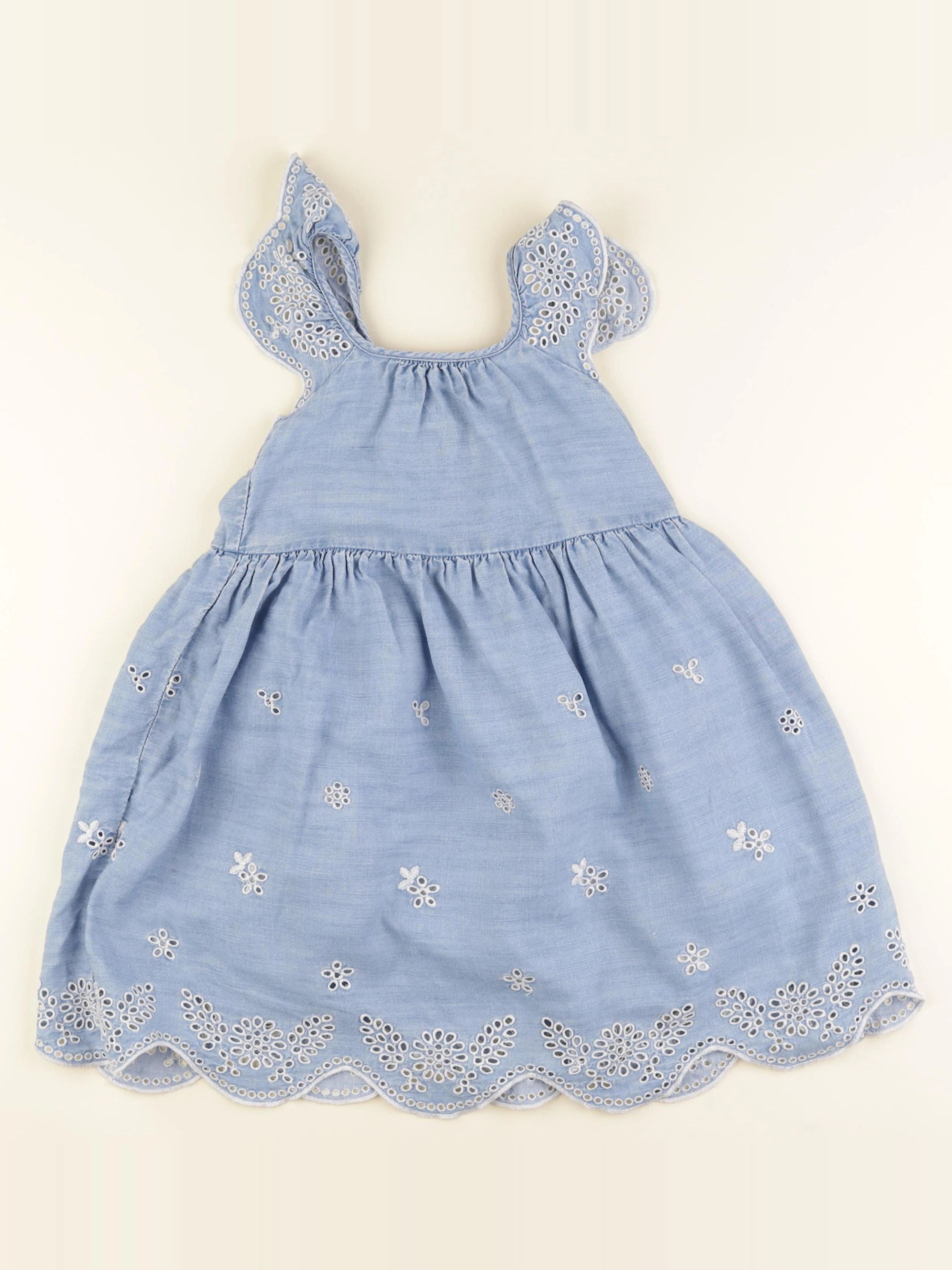 Zara - robe bleu - 6 ans