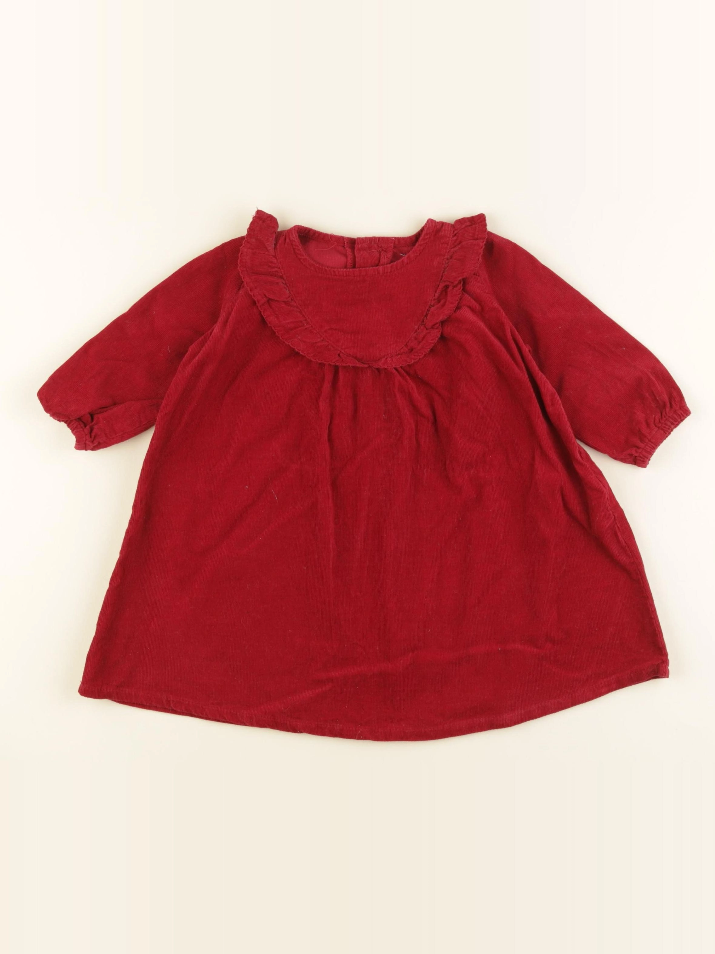 Boutchou - robe rouge - 6 mois