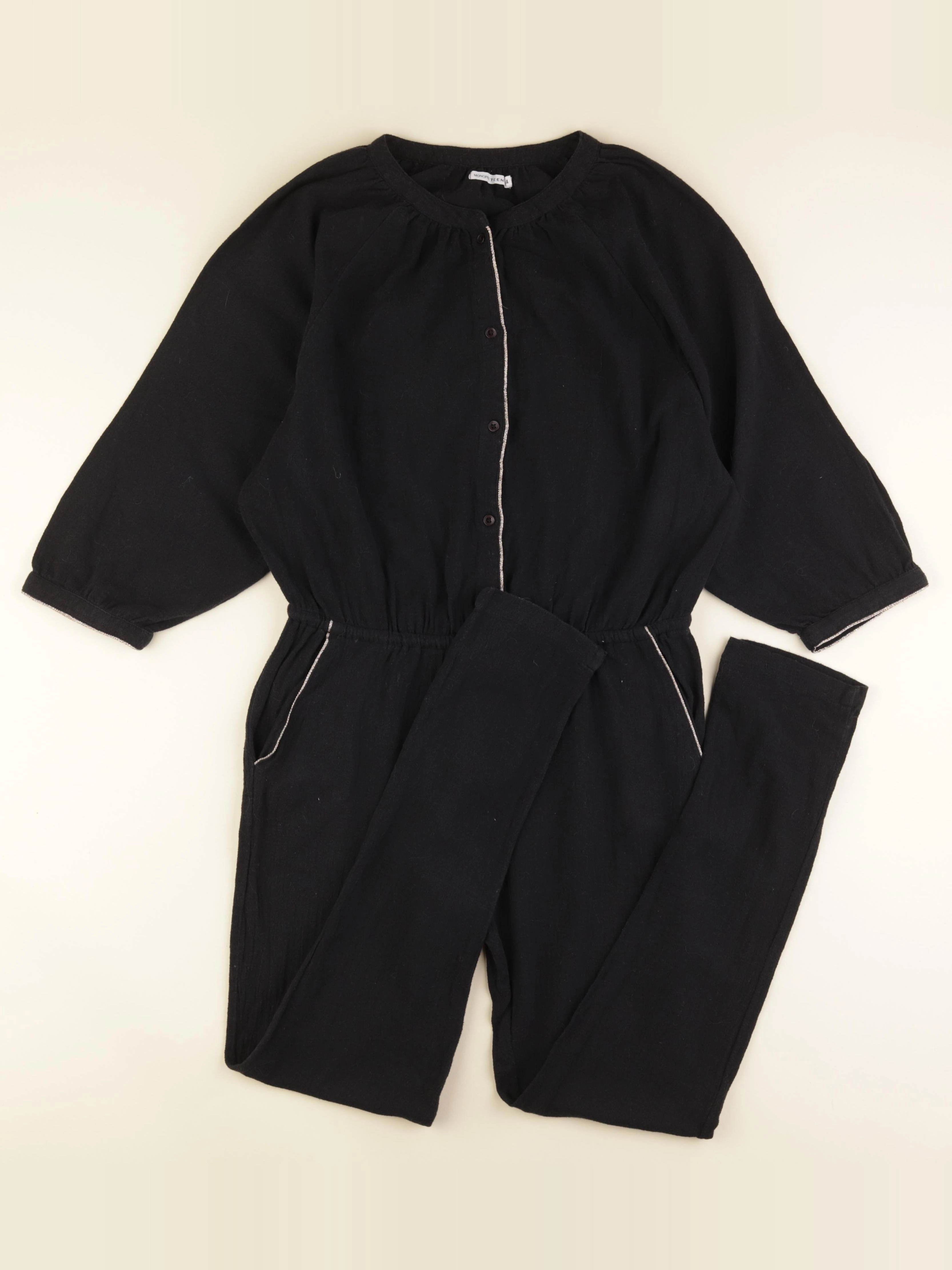 Monoprix - combinaison noir - 14 ans