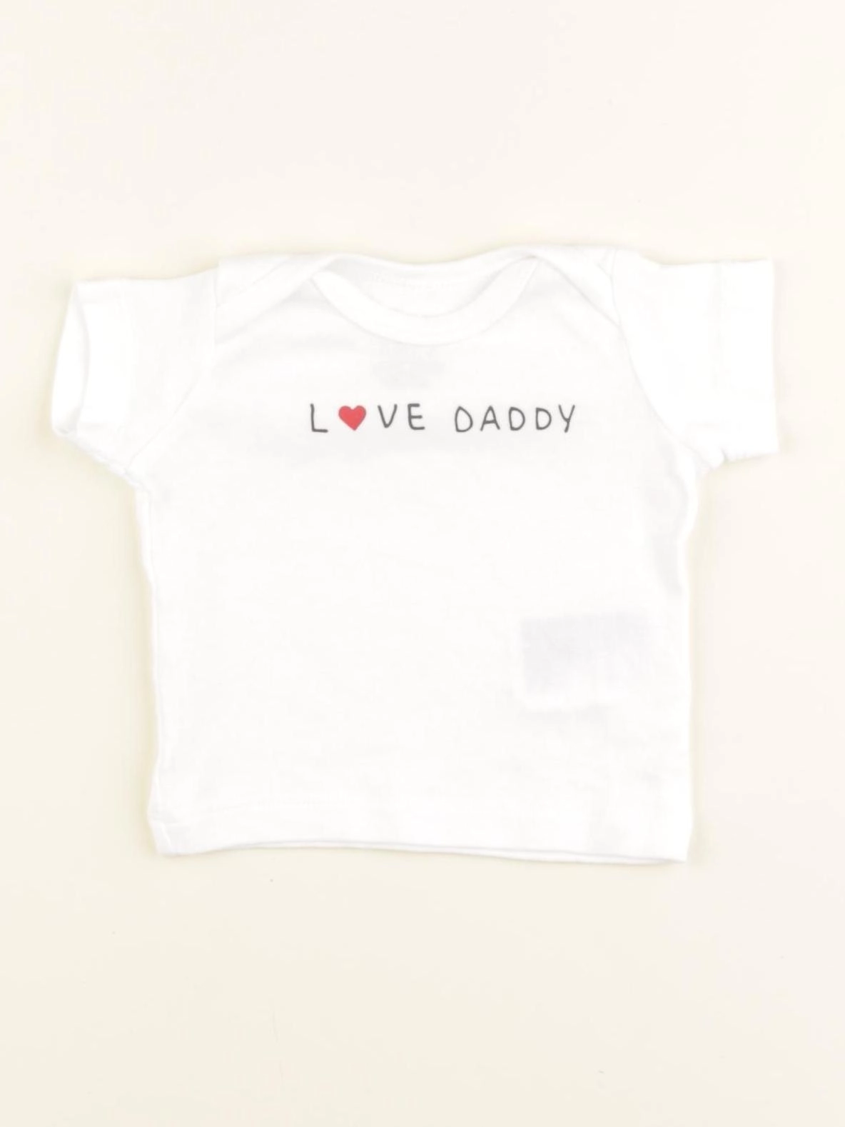 H&M - tee-shirt blanc - 0/1 mois