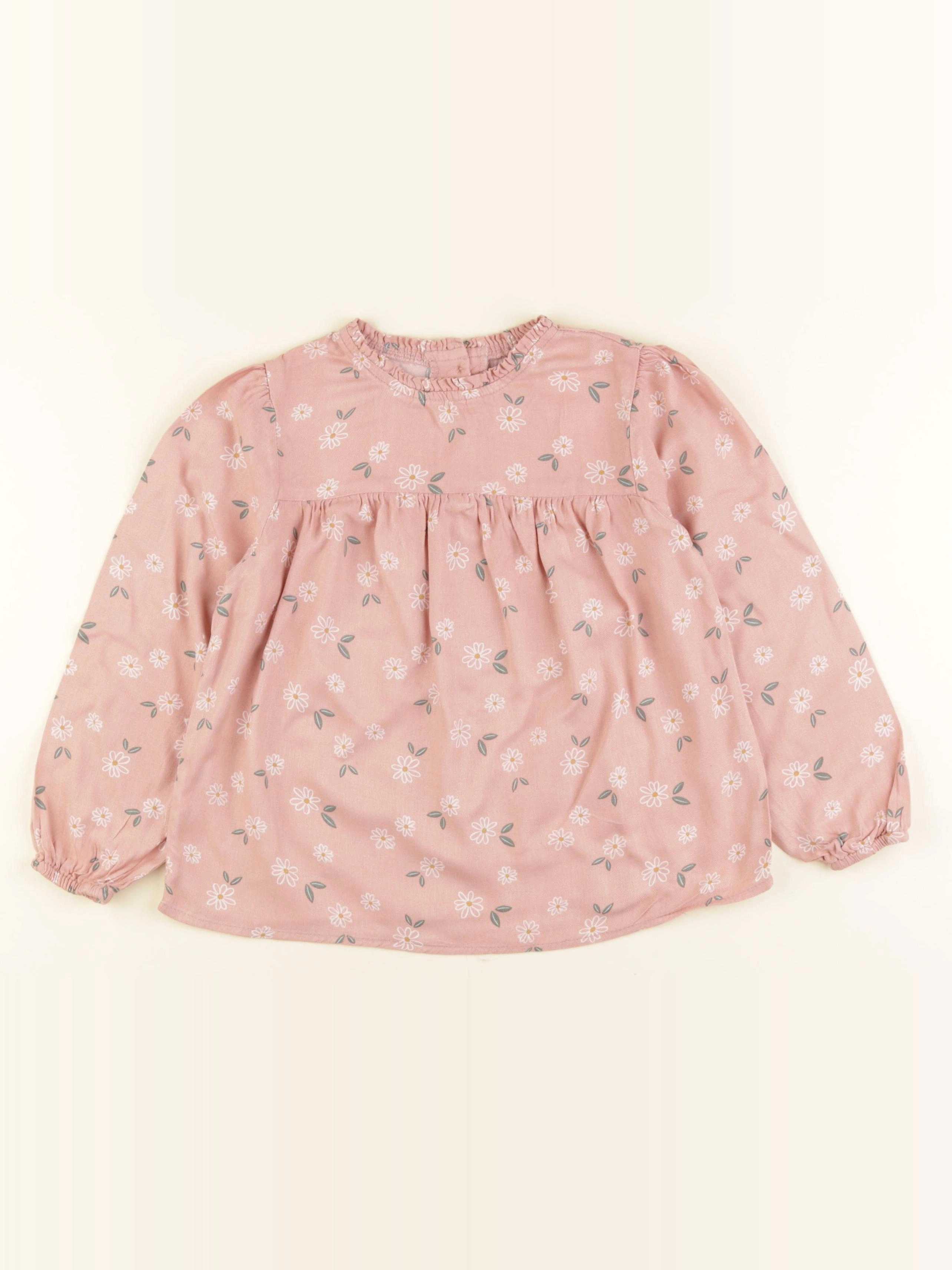 Vertbaudet - blouse rose - 6 ans