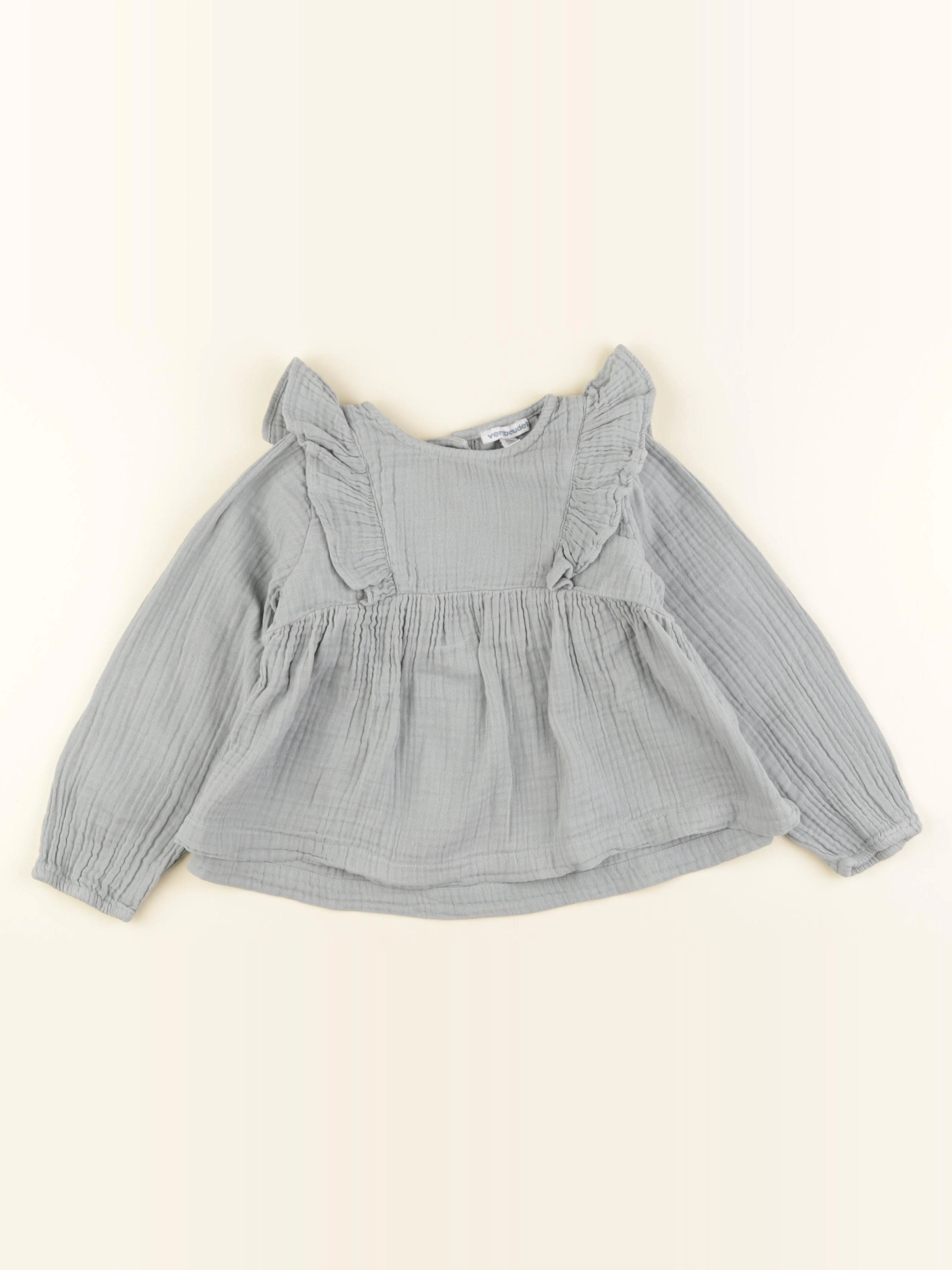 Vertbaudet - blouse vert - 3 ans