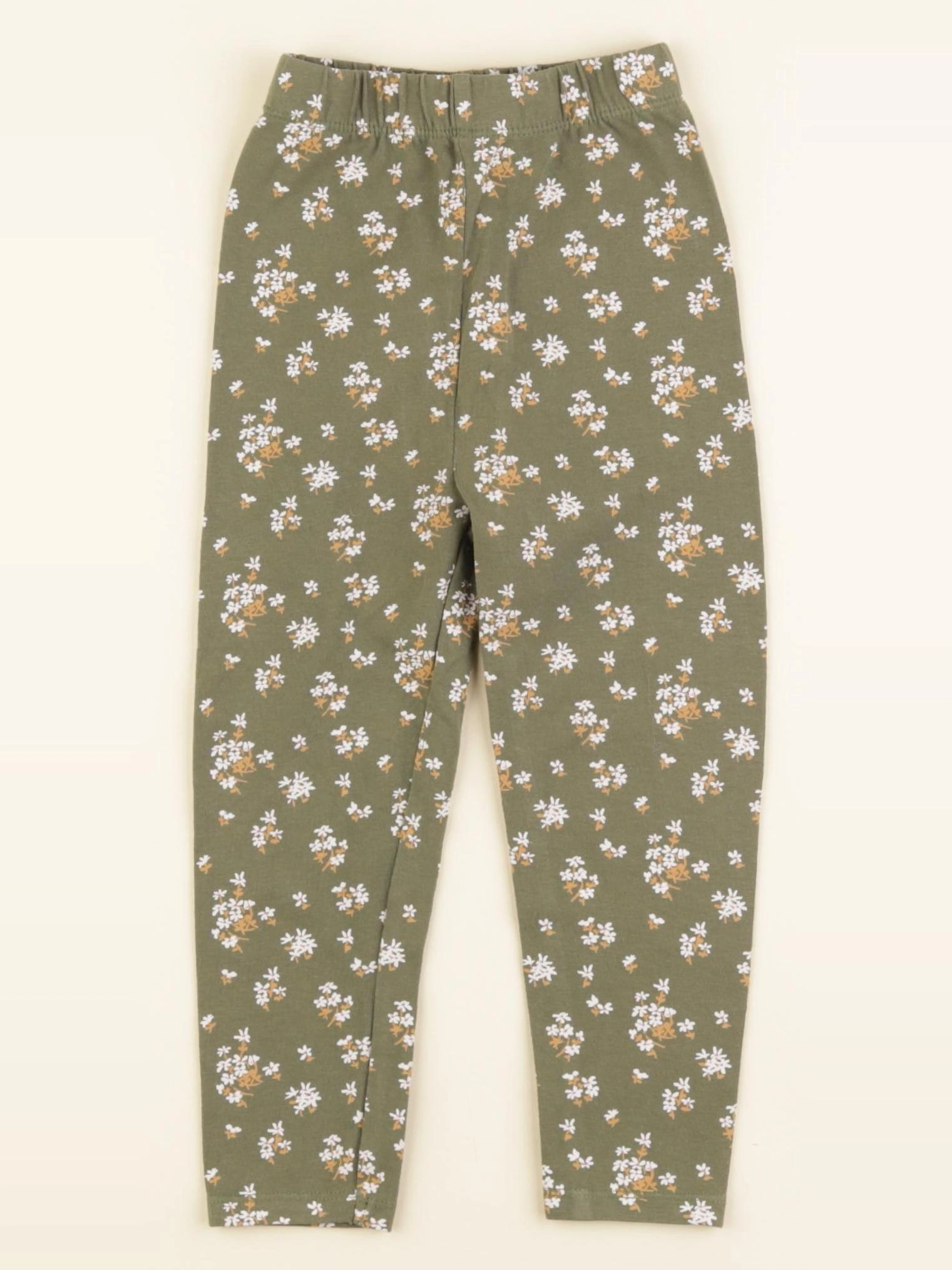 Vertbaudet - legging vert - 3 ans