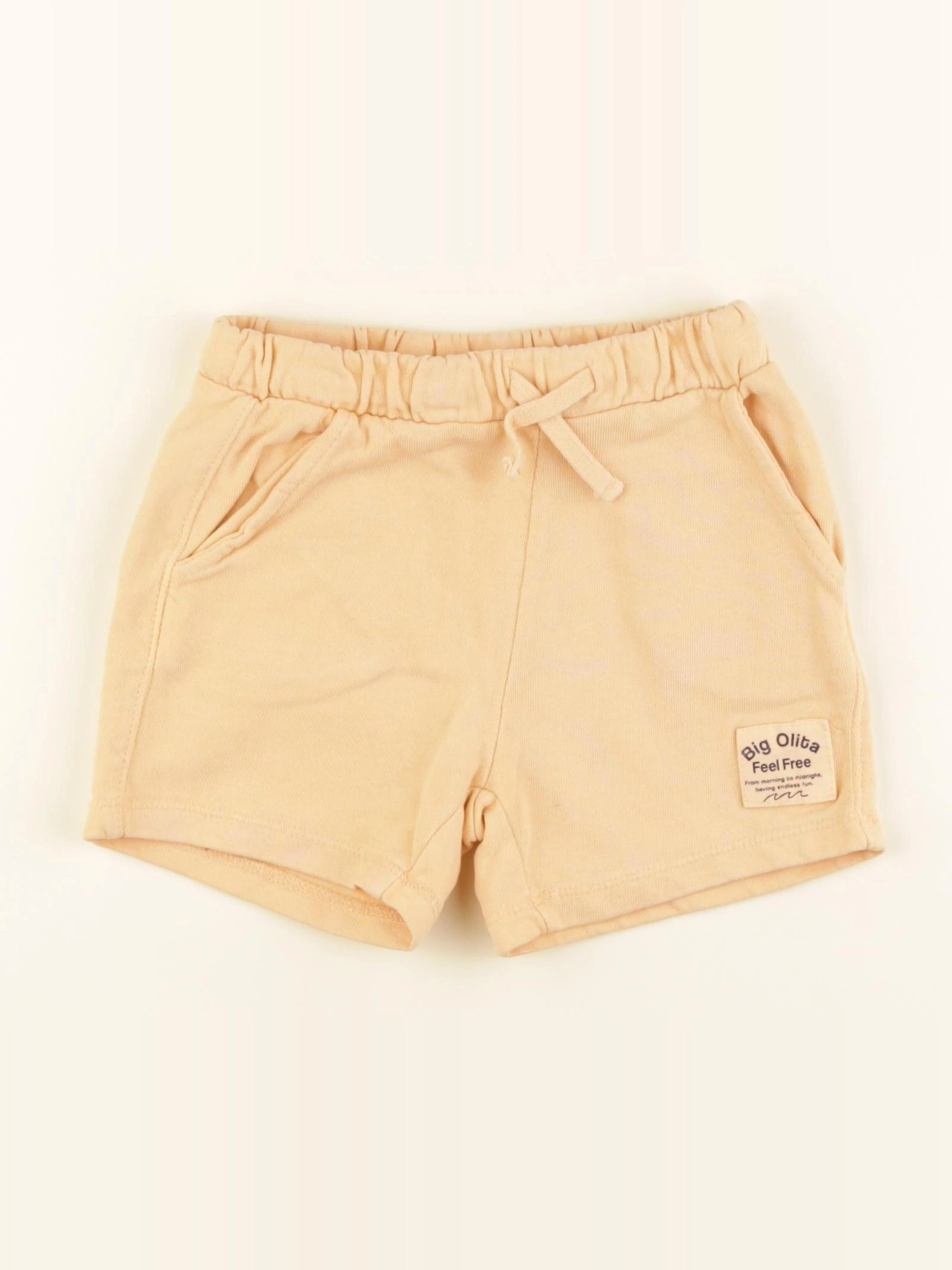 Zara - short orange - 3/4 ans