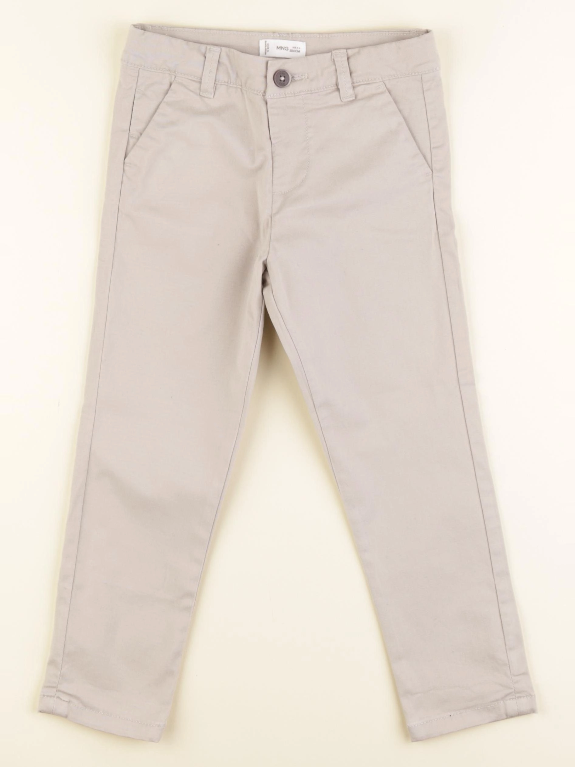 Mango - pantalon beige - 3/4 ans