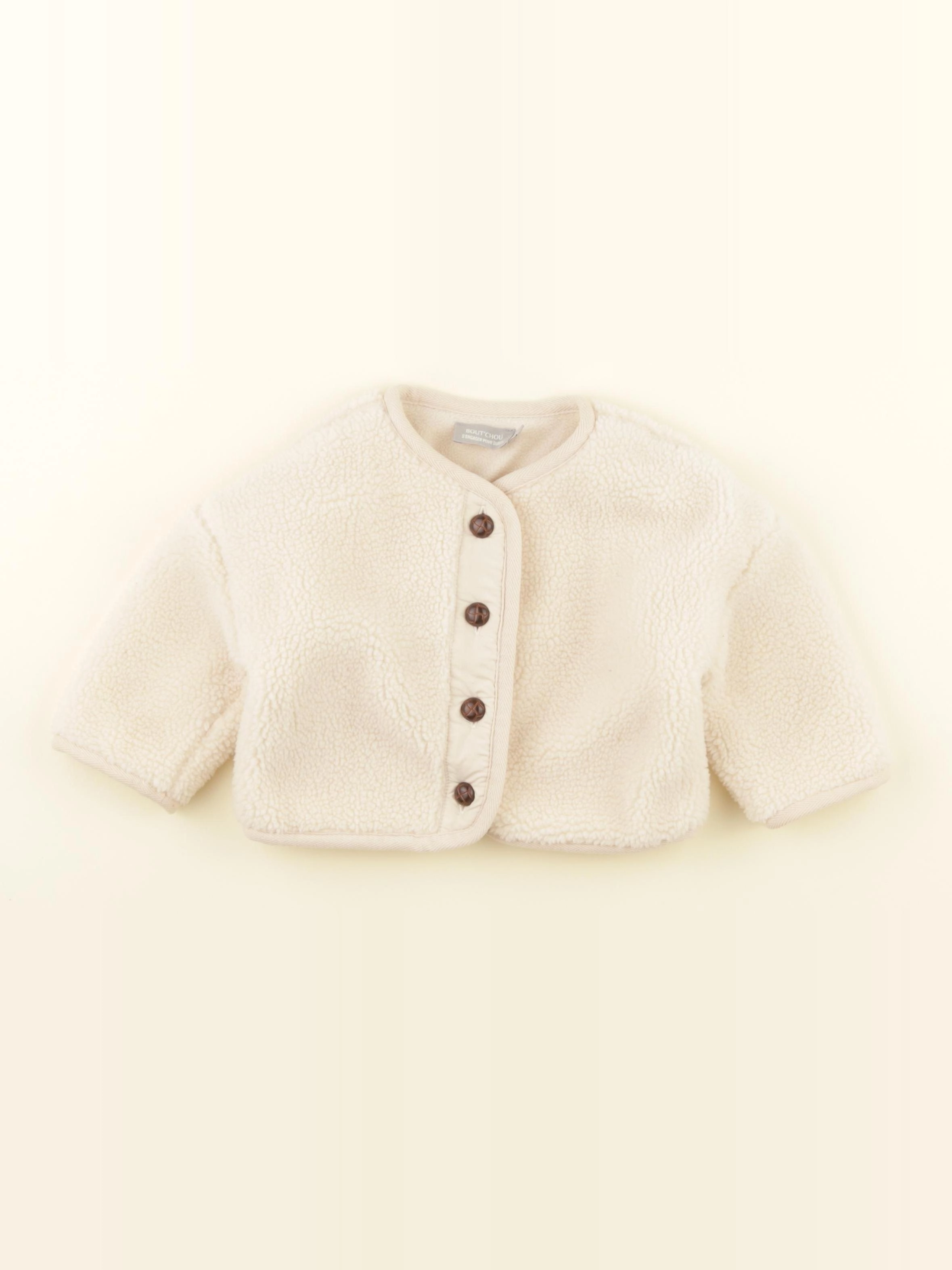 Boutchou - veste beige - 6 mois
