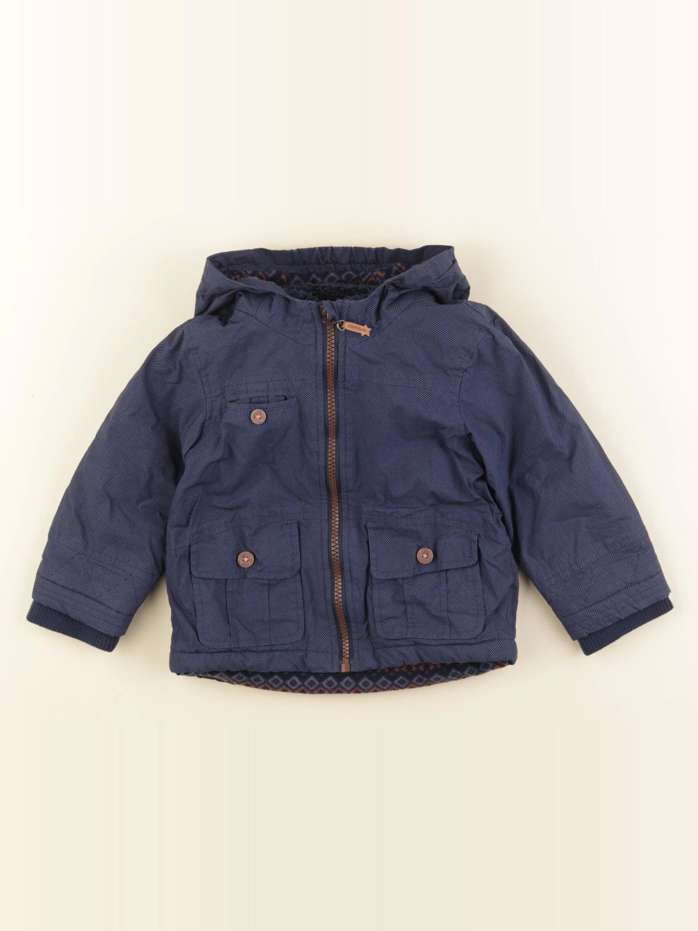 Vertbaudet - imperméable bleu - 2 ans