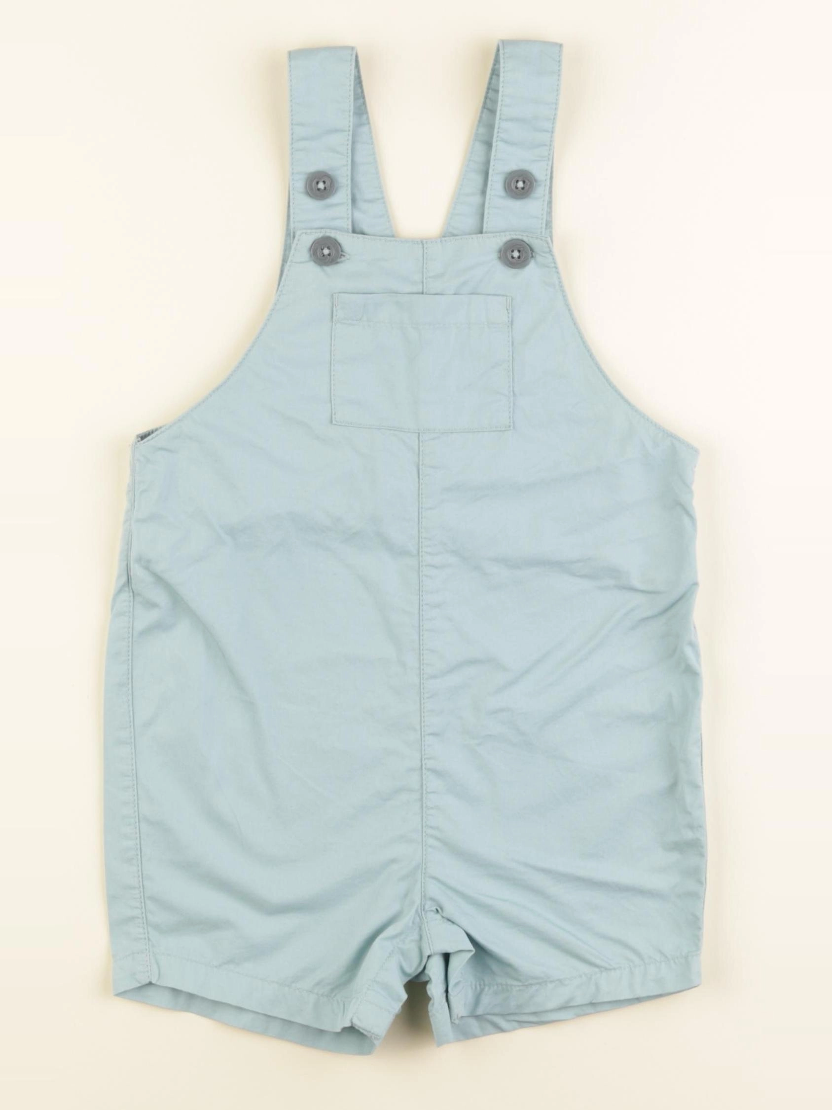 Petit Bateau - salopette bleu - 18 mois