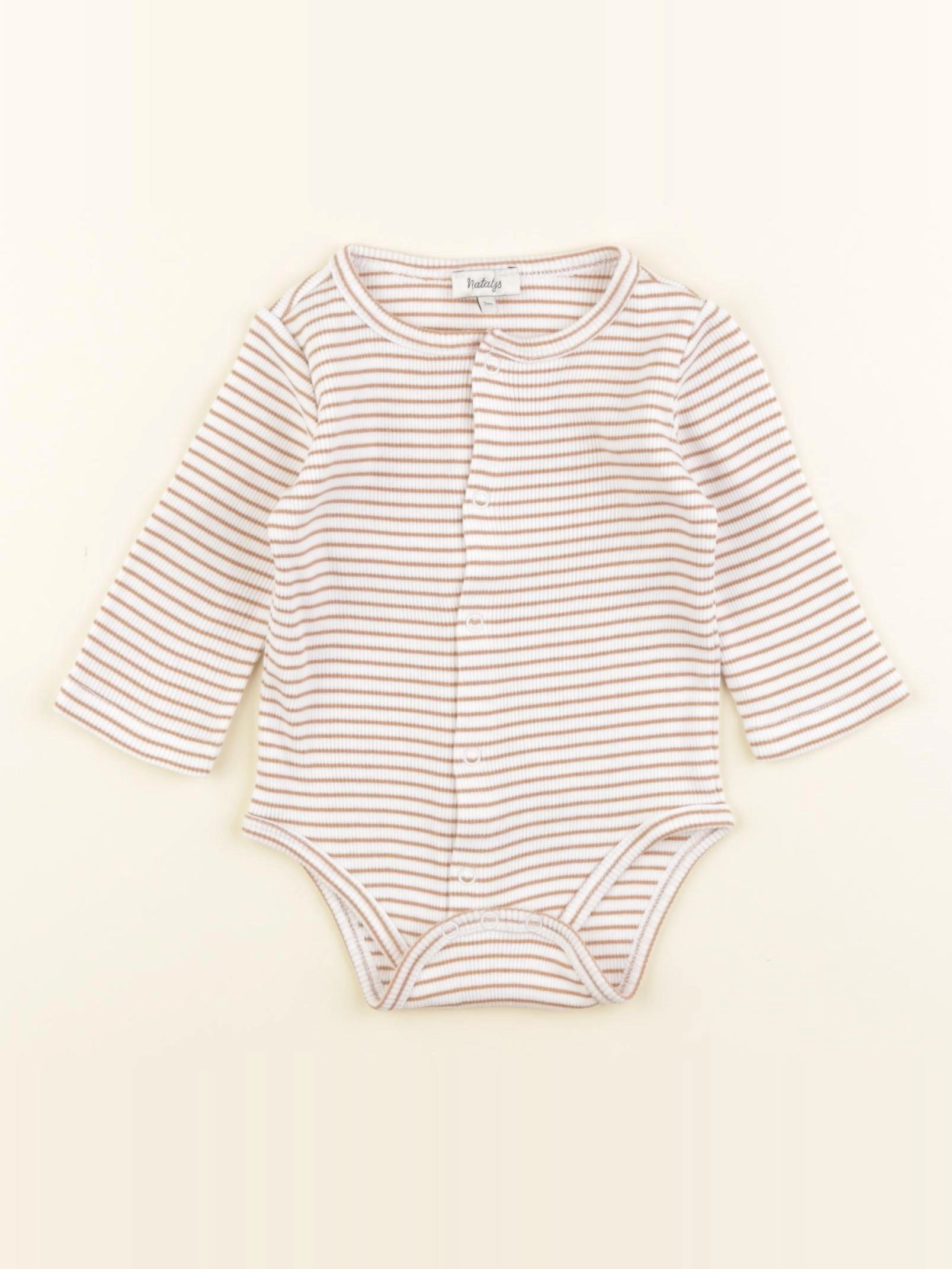 Natalys - body blanc - 3 mois