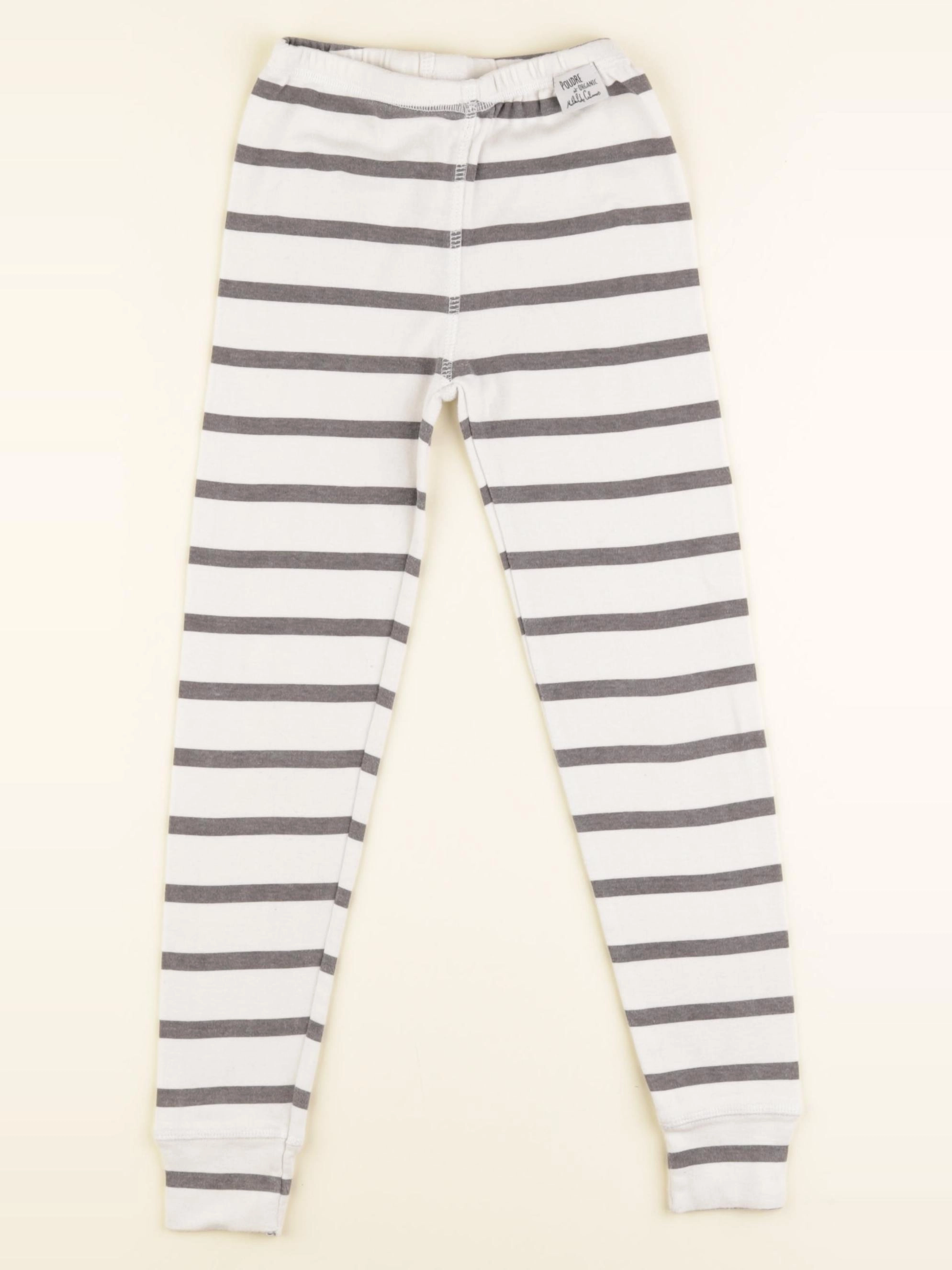 Poudre Organic - legging blanc - 6 ans