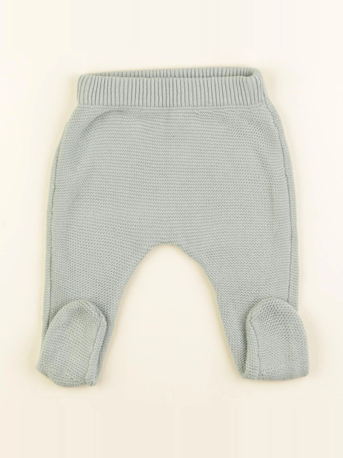 Vertbaudet - legging vert - 6 mois