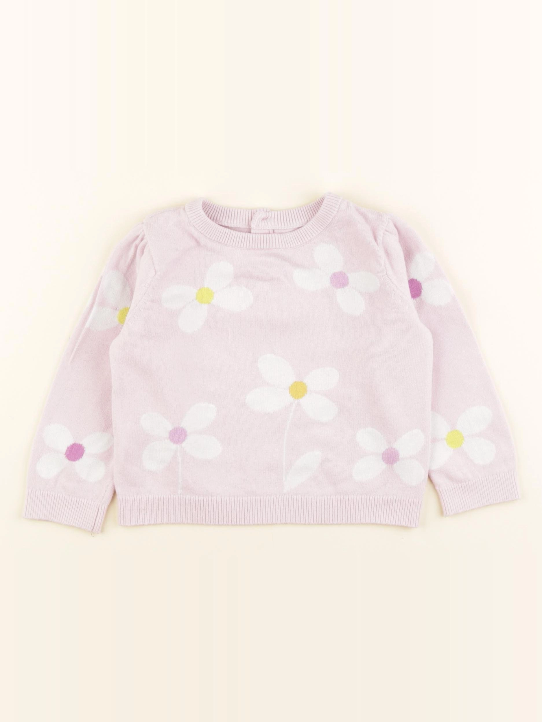 Jacadi - pull rose - 18 mois