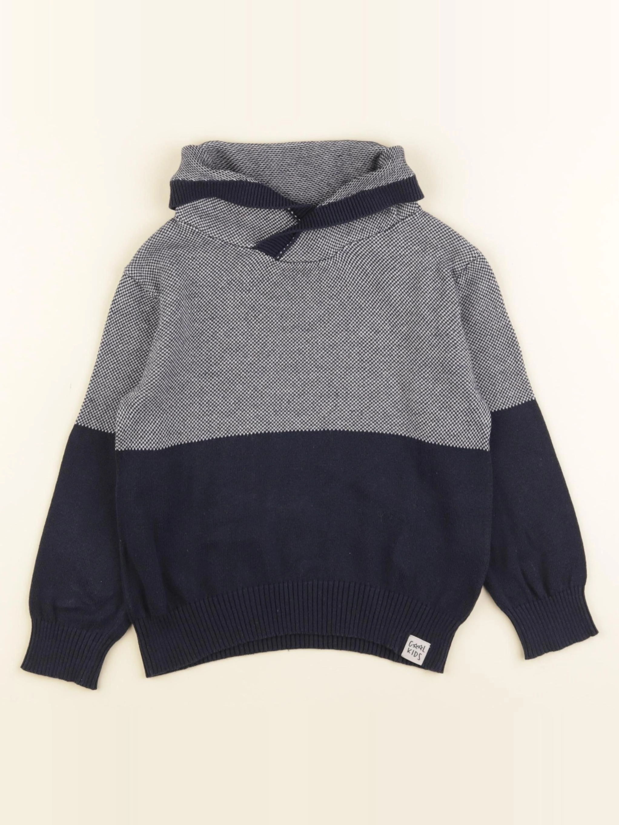 Vertbaudet - pull bleu - 4 ans