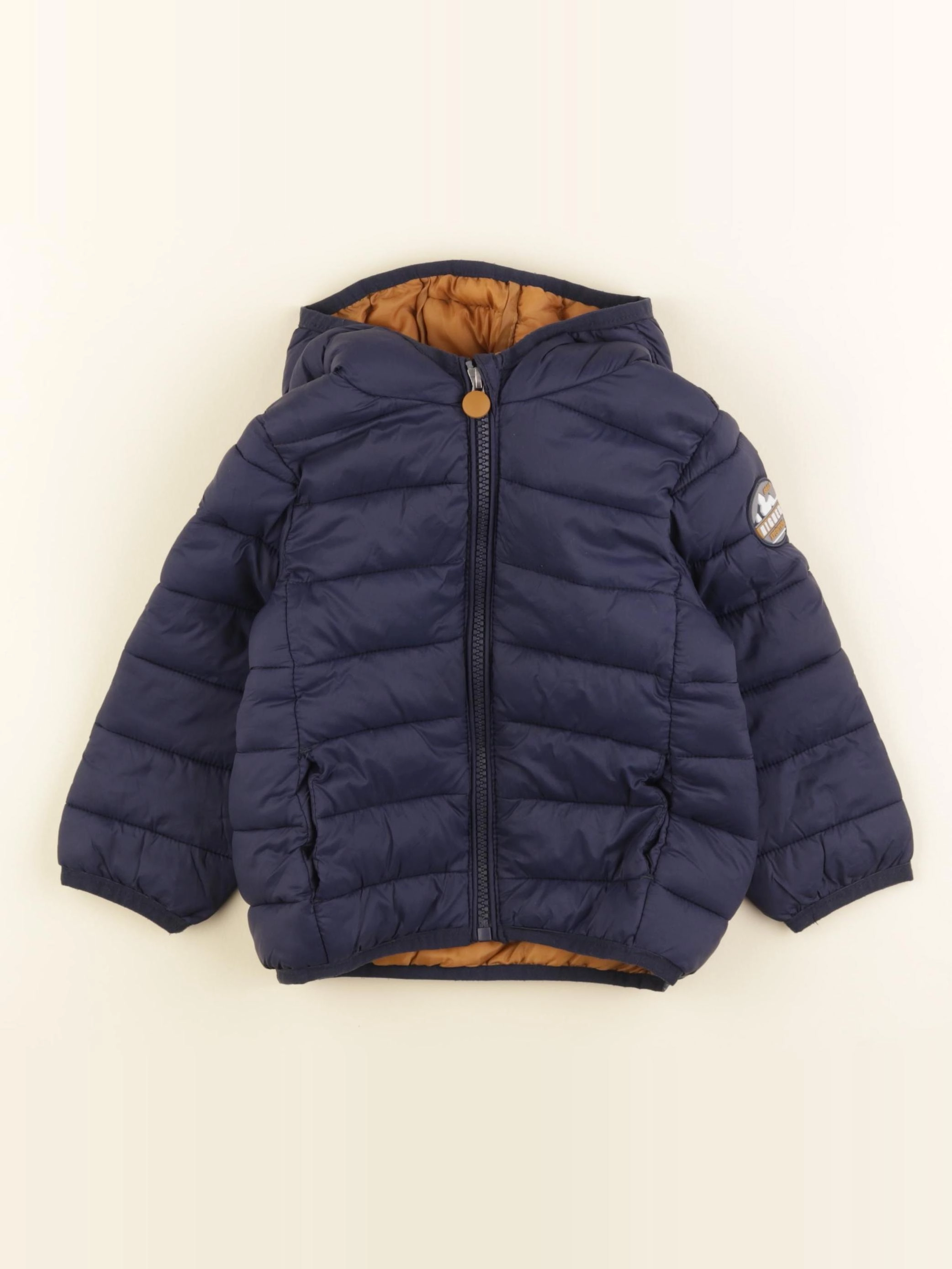 Vertbaudet - doudoune bleu - 2 ans