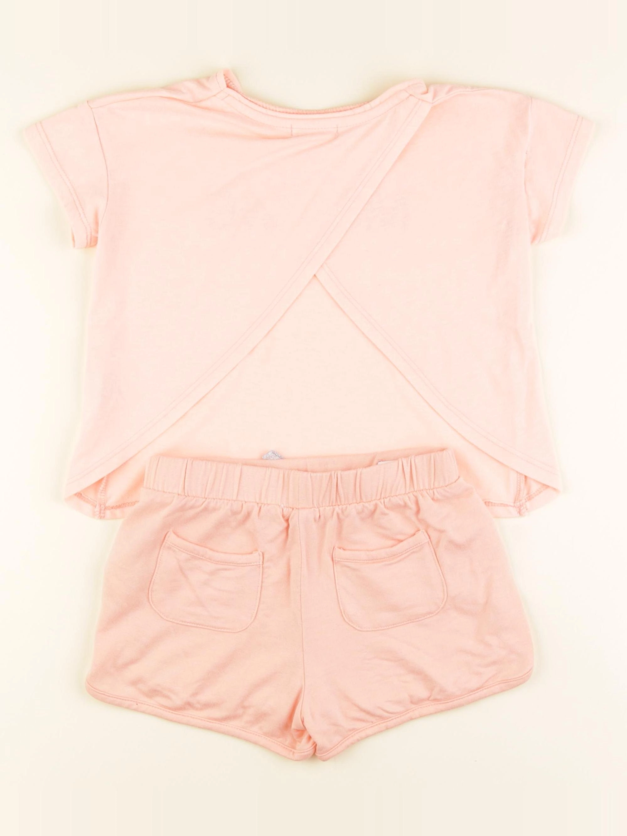 Vertbaudet - ensemble rose - 5 ans