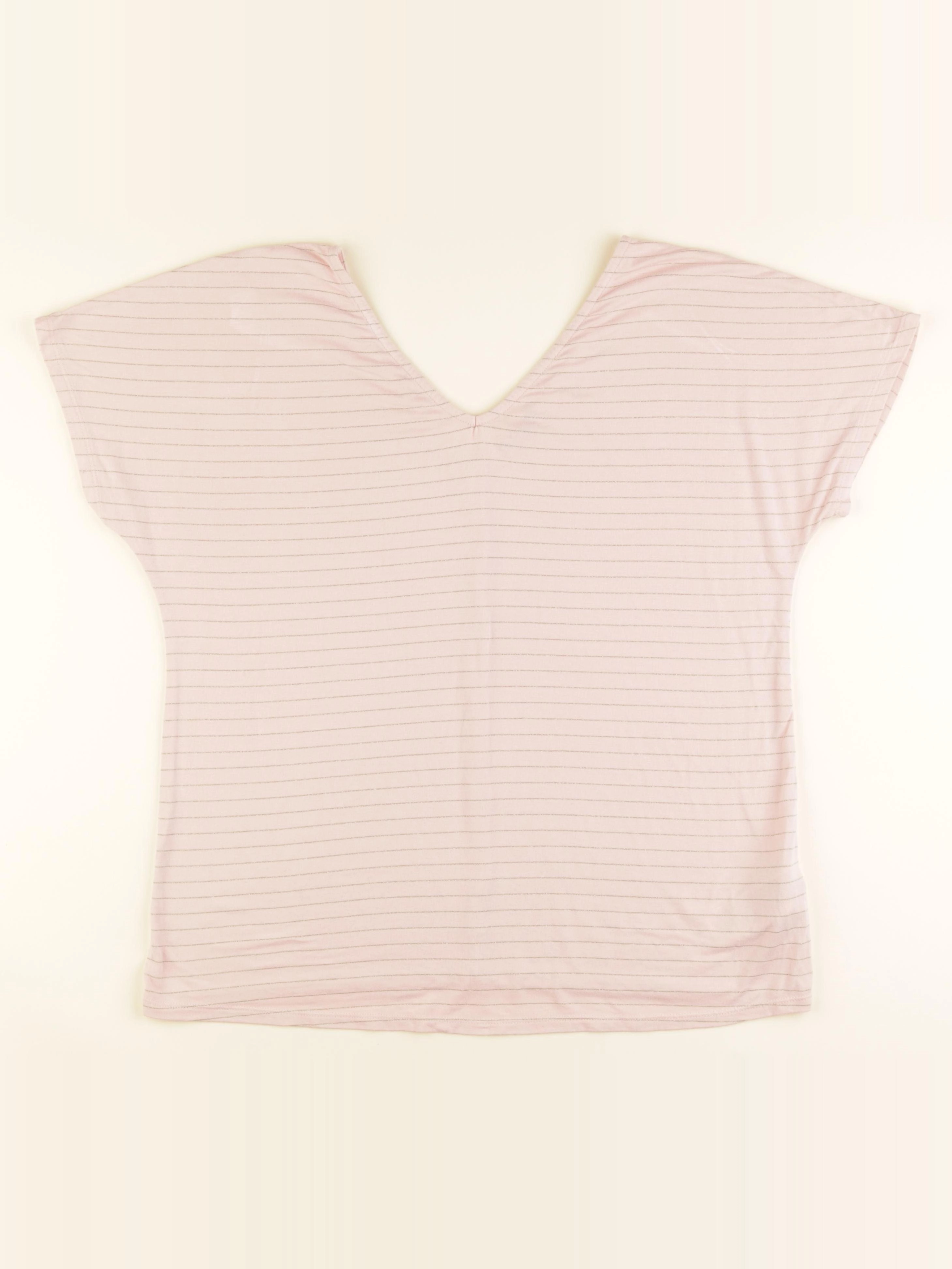 Kiabi - tee-shirt grossesse rose, or - m