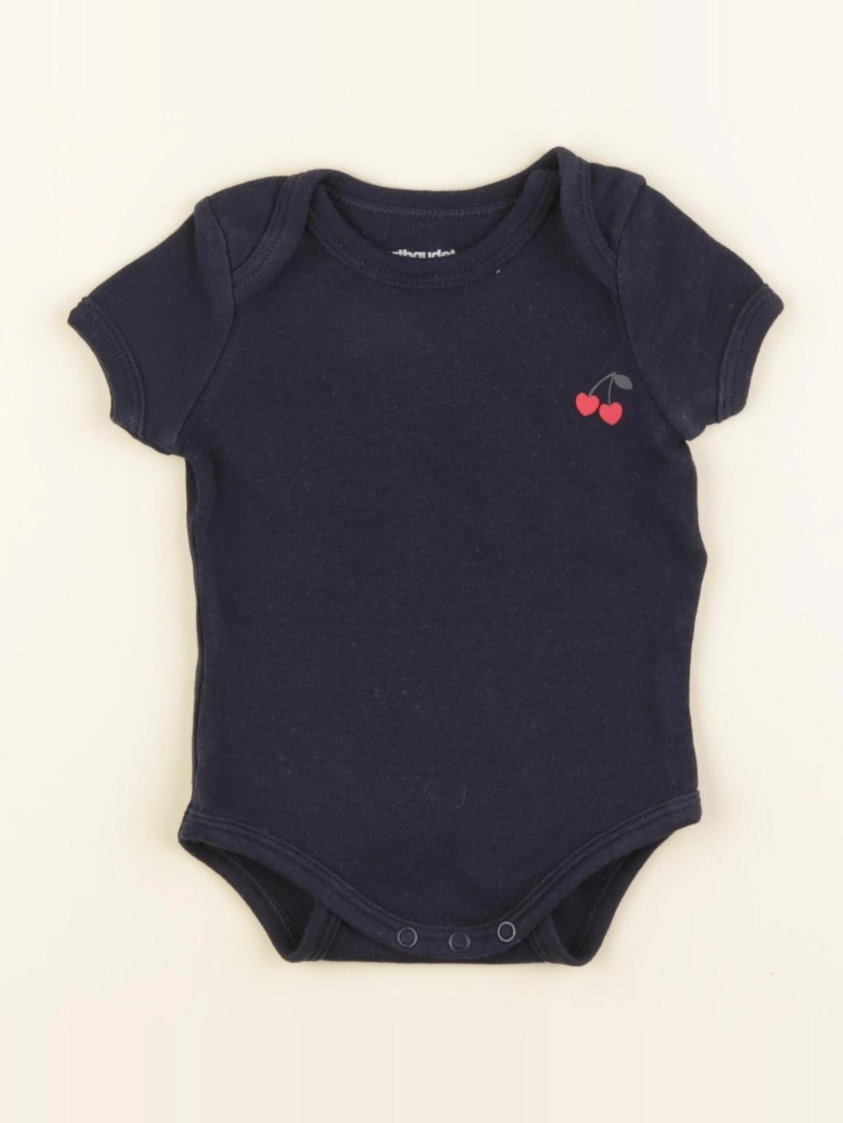 Vertbaudet - body bleu - 3 mois