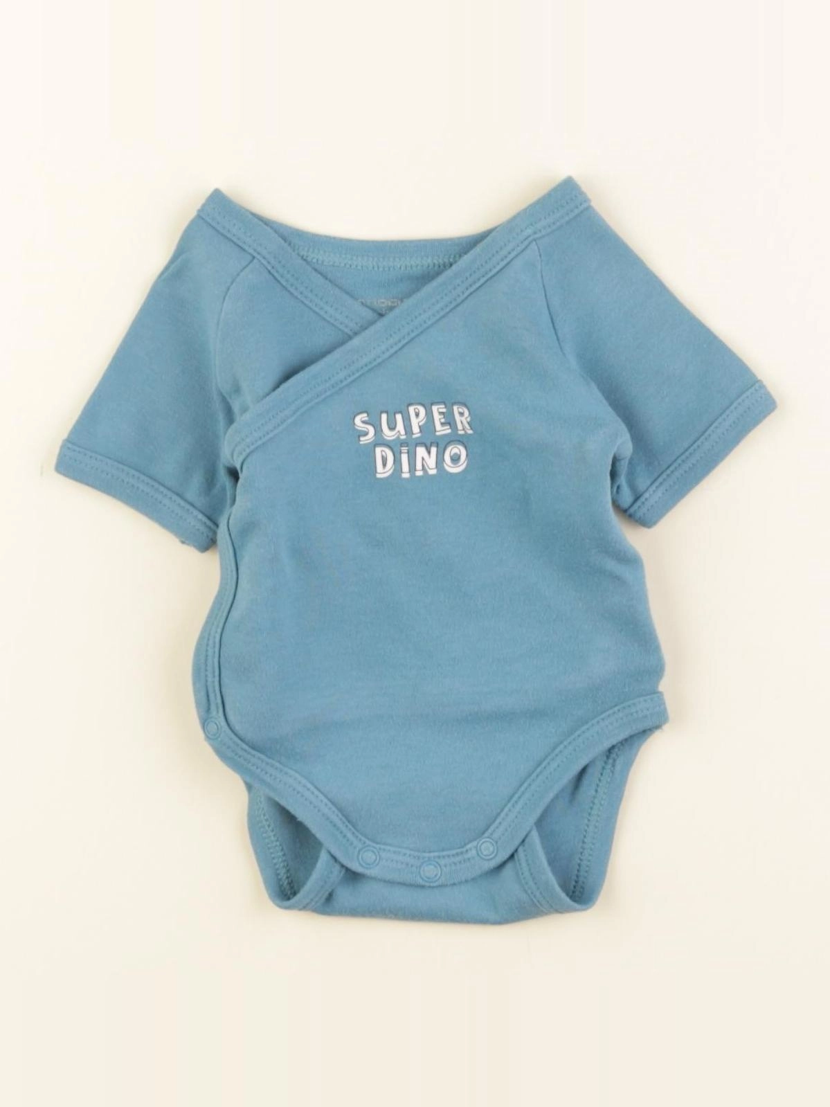 Vertbaudet - body bleu - 1 mois