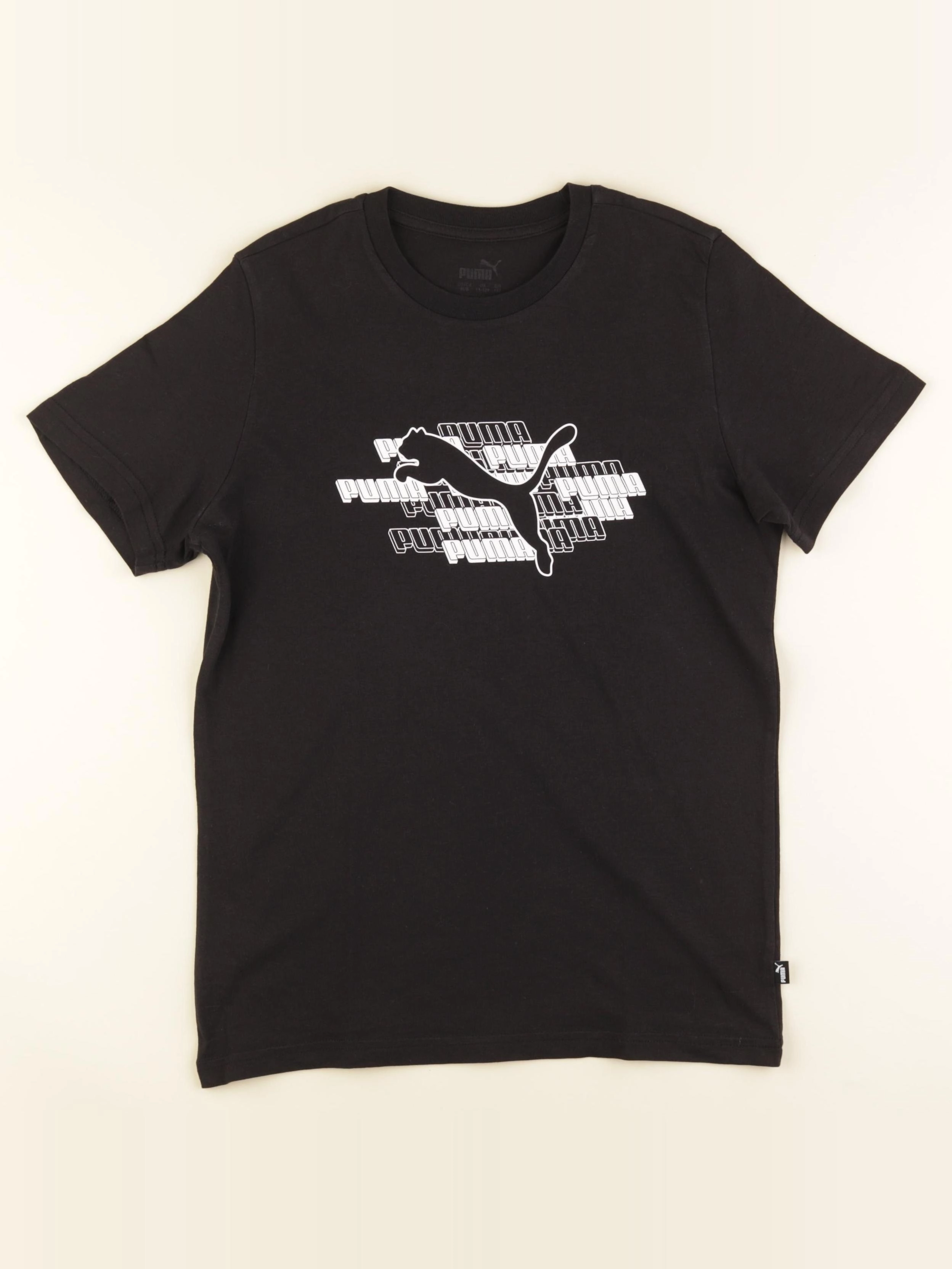 Puma - tee-shirt noir - 11/12 ans