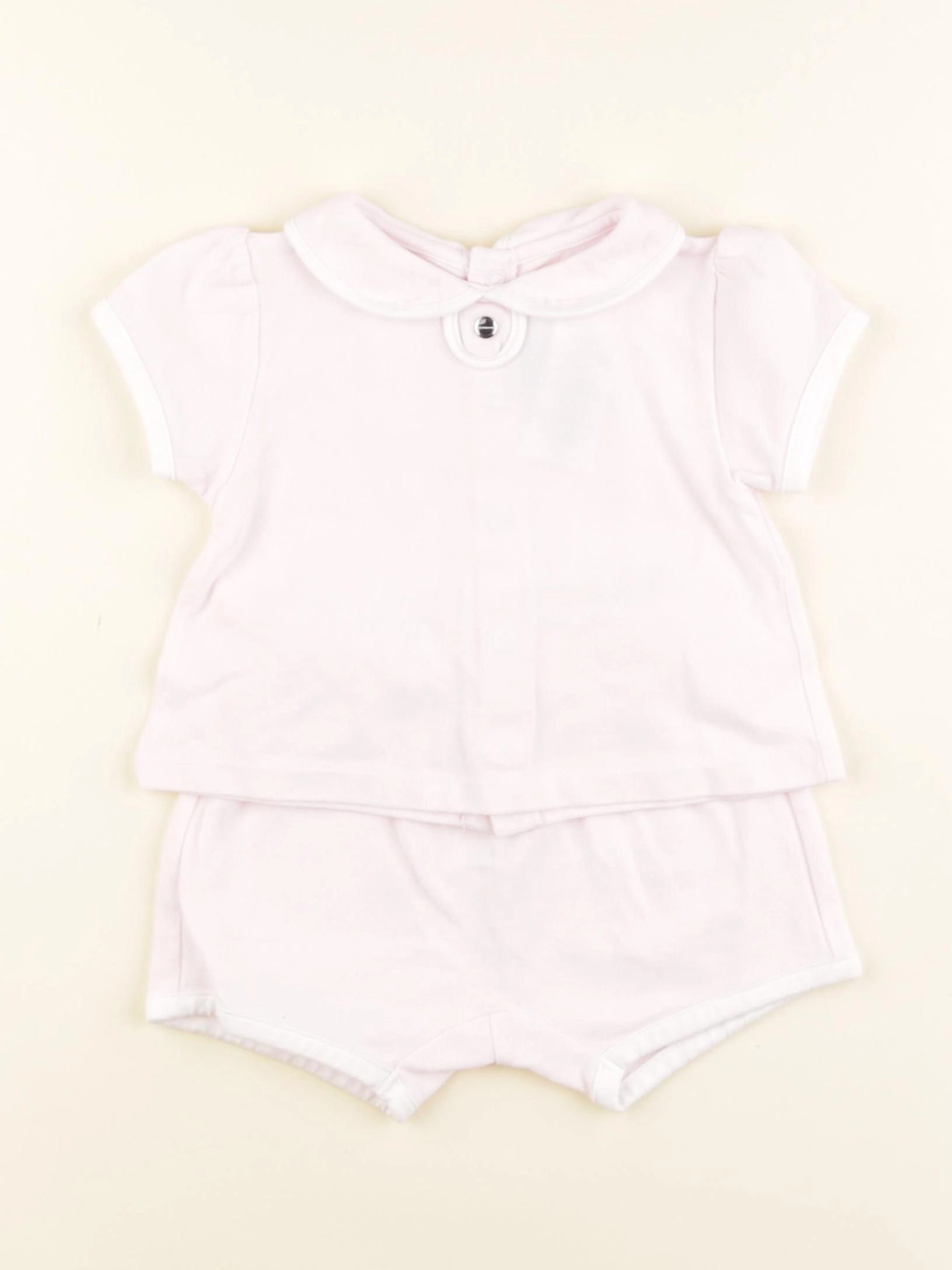 Jacadi - ensemble rose - 12 mois