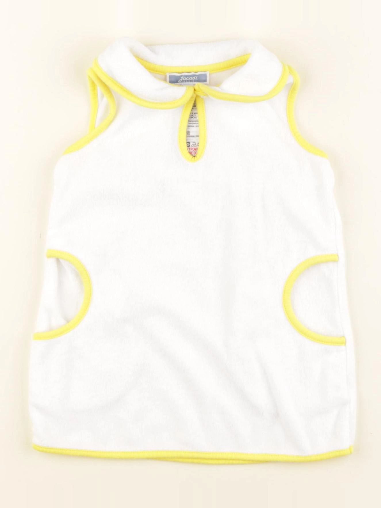 Jacadi - robe éponge blanc - 12 mois