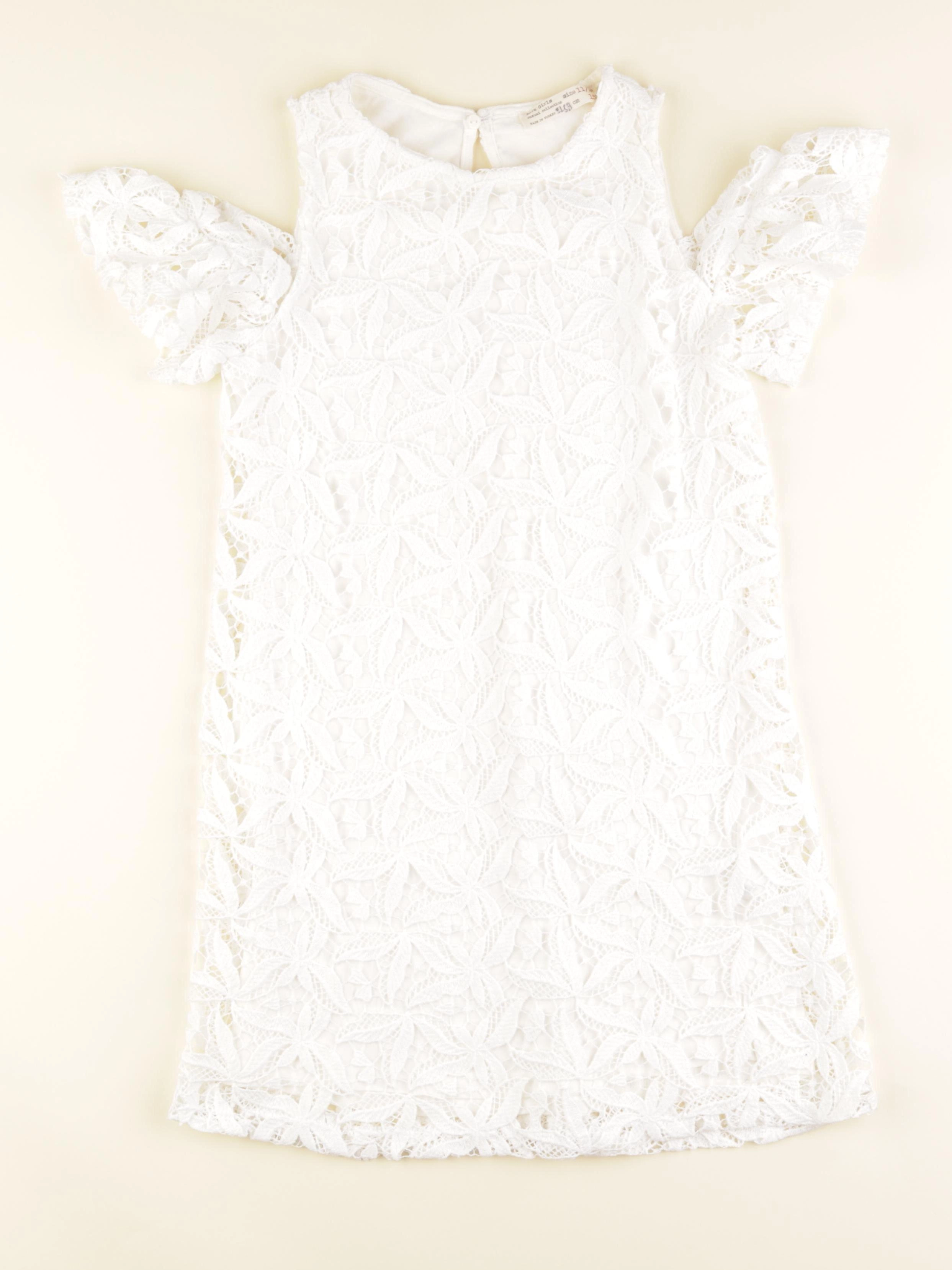 Zara - robe blanc - 11/12 ans