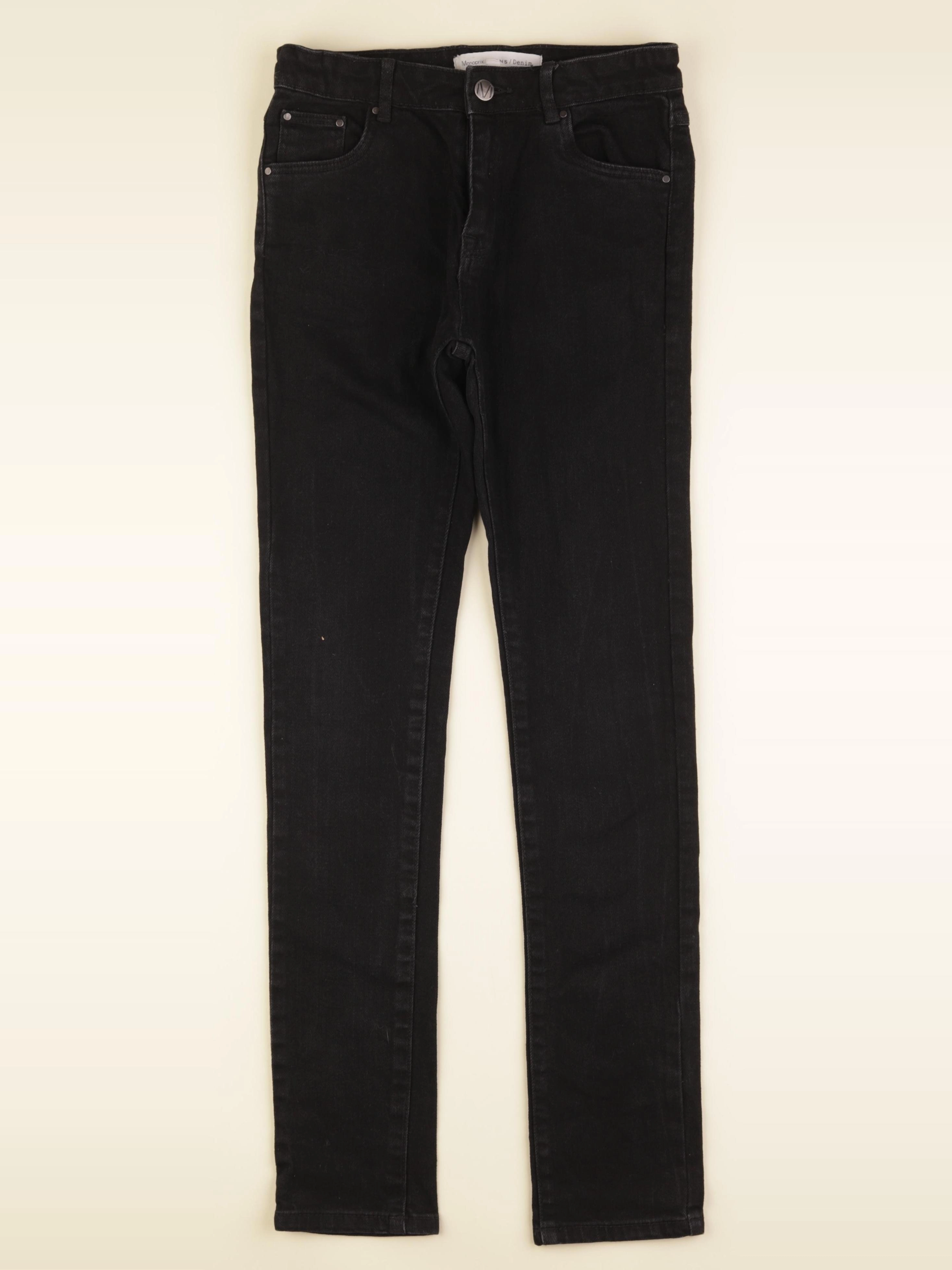 Monoprix - jean noir - 12 ans