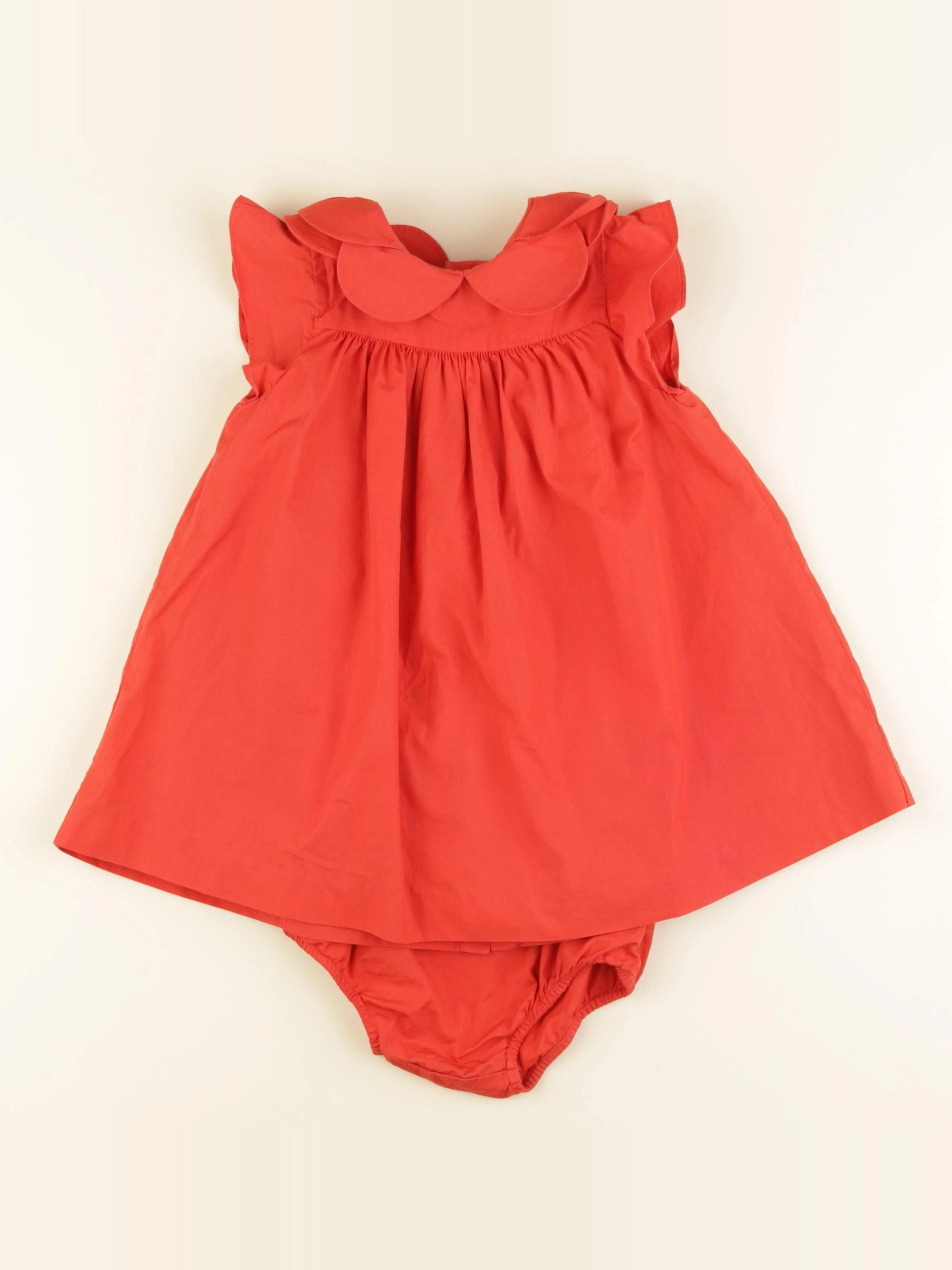 Jacadi - robe rouge - 24 mois