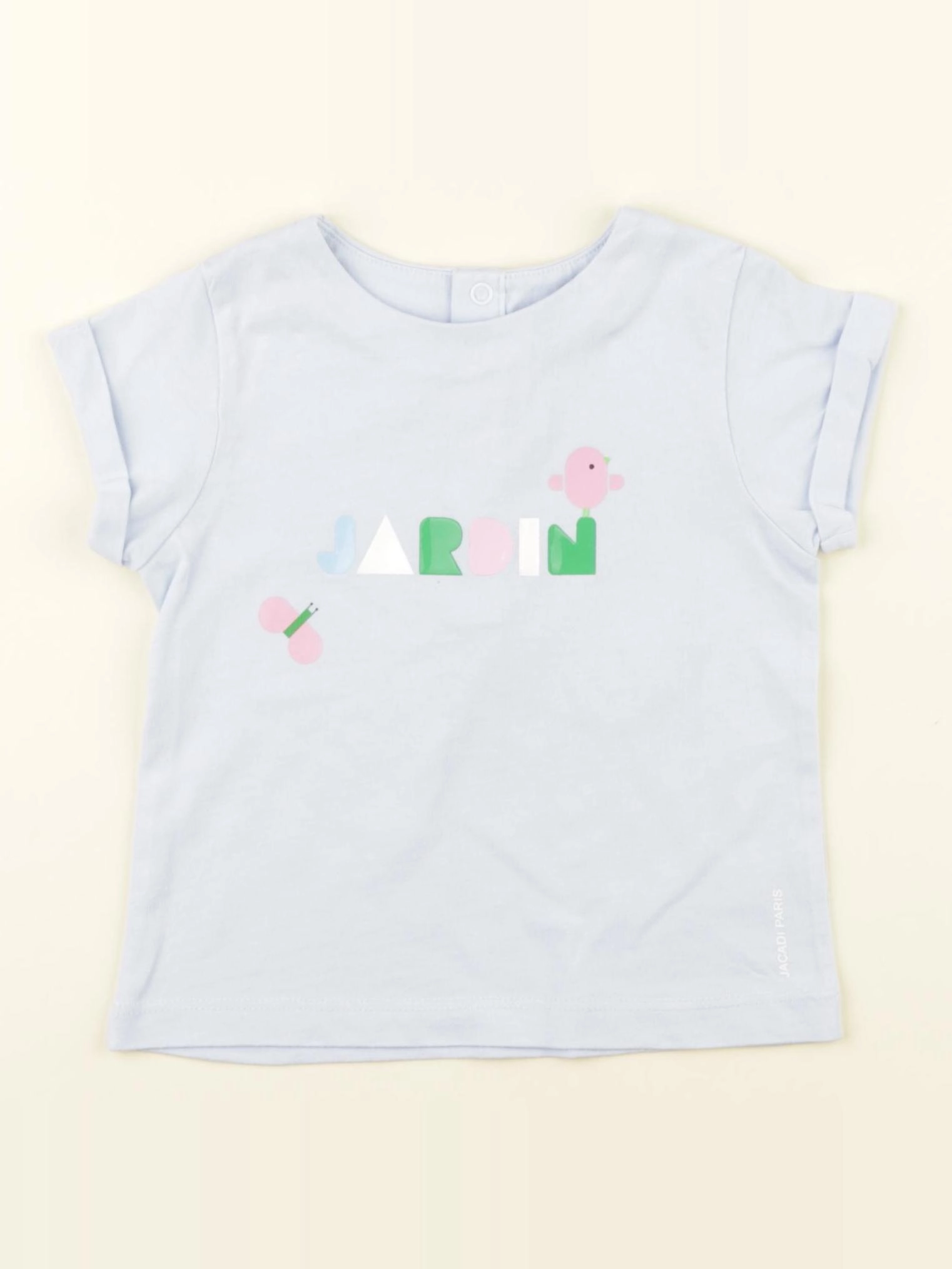 Jacadi - tee-shirt bleu - 24 mois