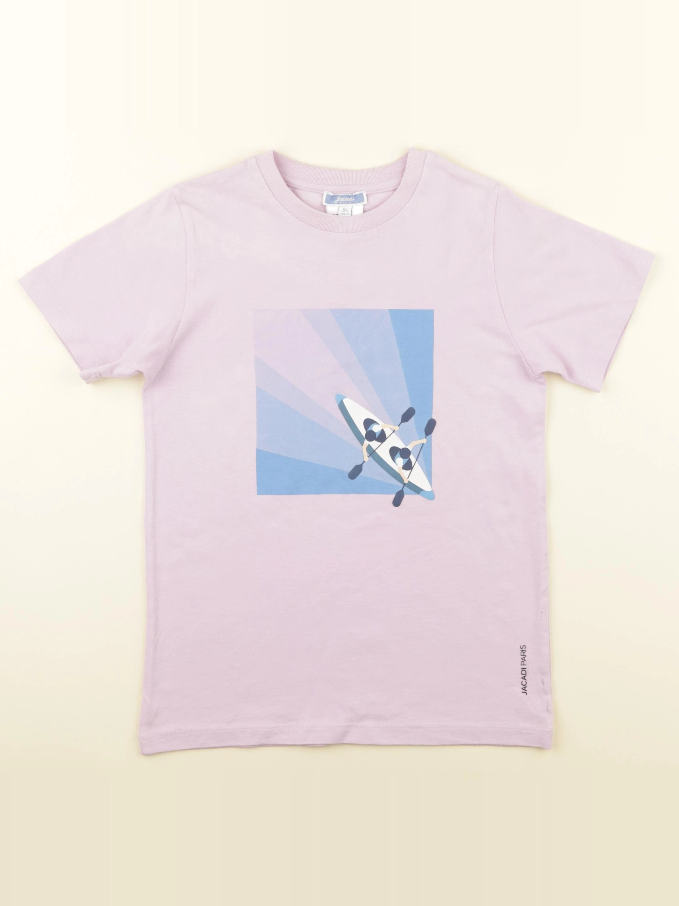 Jacadi - tee-shirt violet - 8 ans