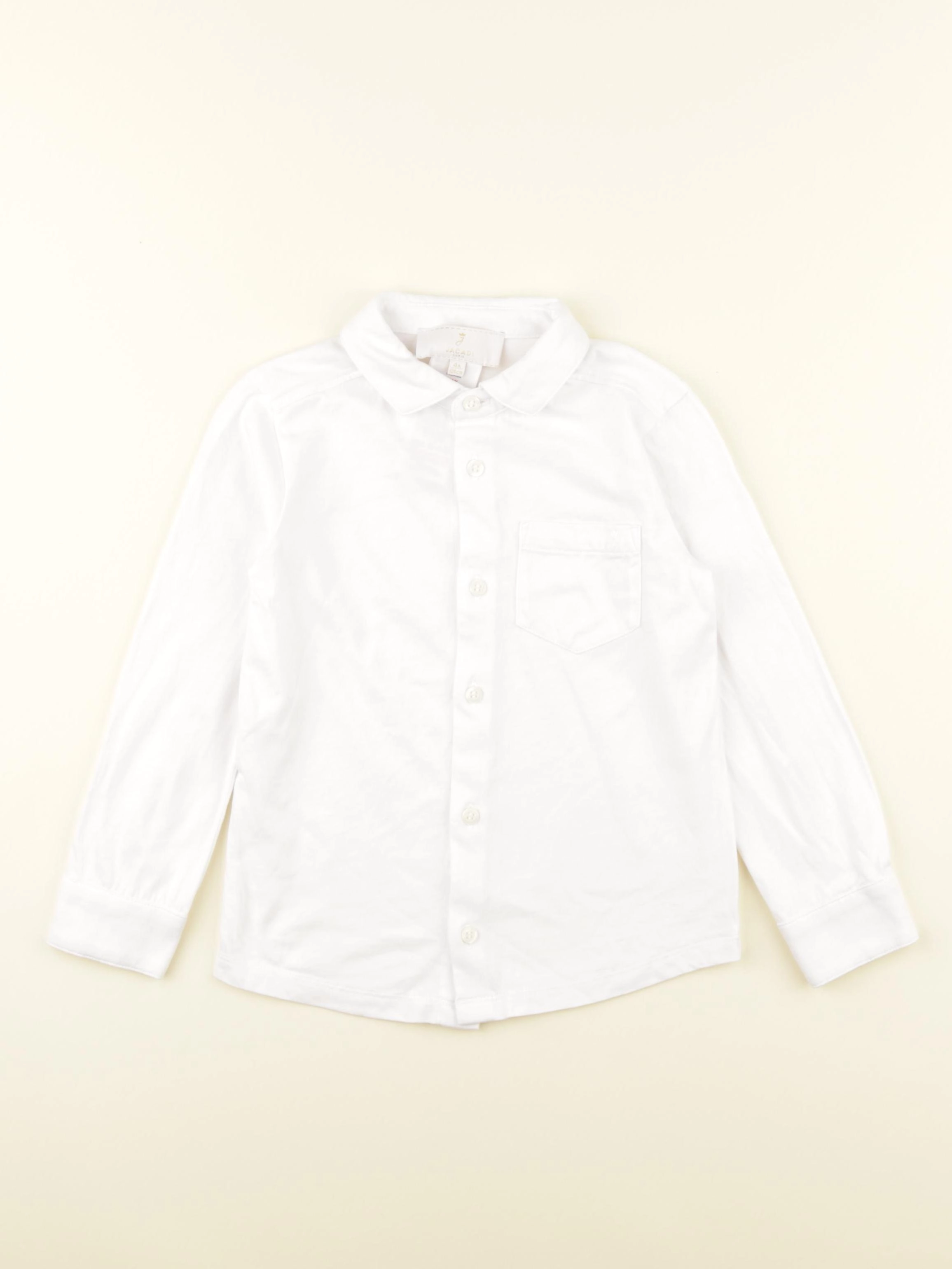 Jacadi - chemise blanc - 4 ans