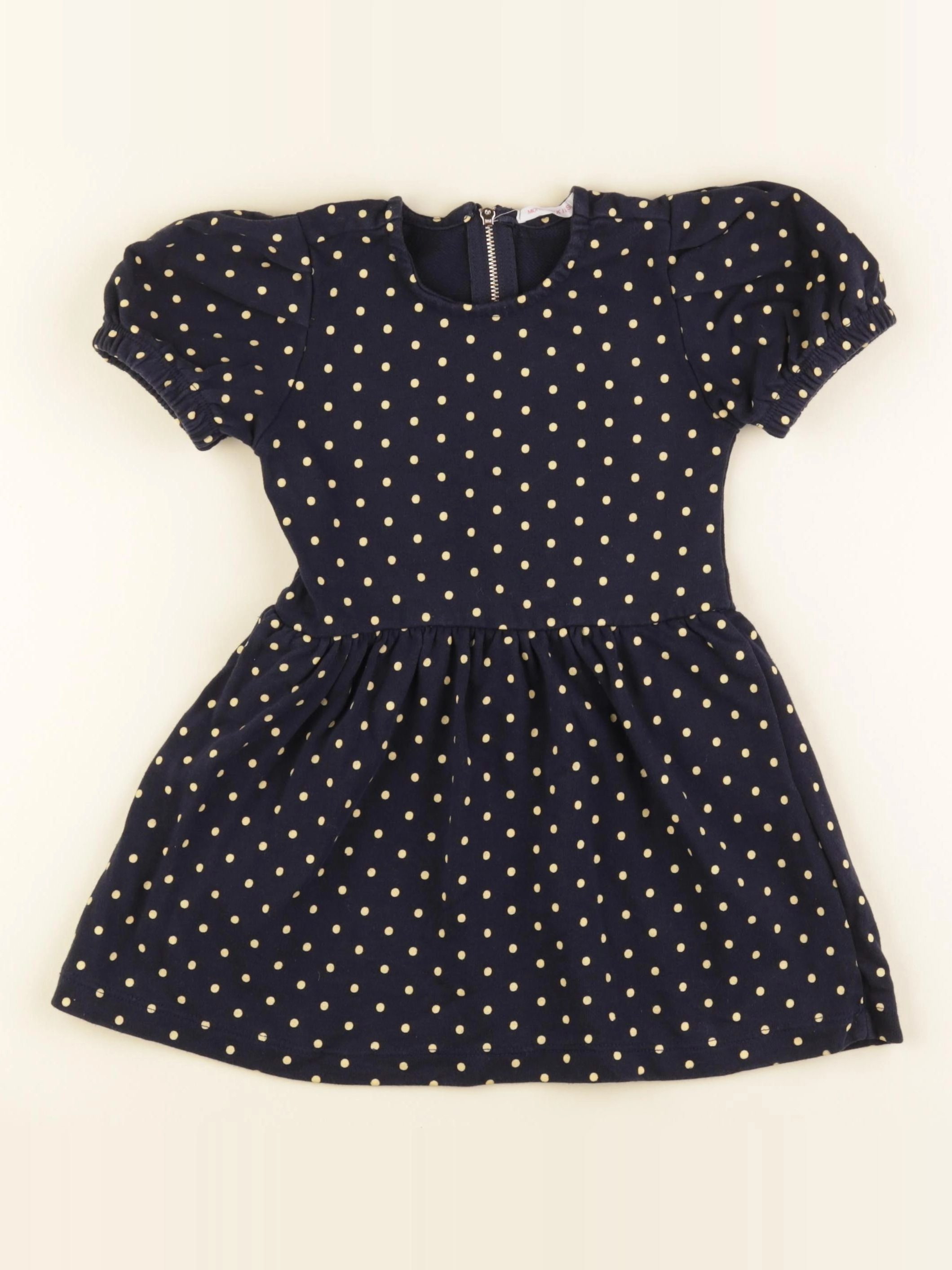 Monoprix - robe bleu, or - 3 ans