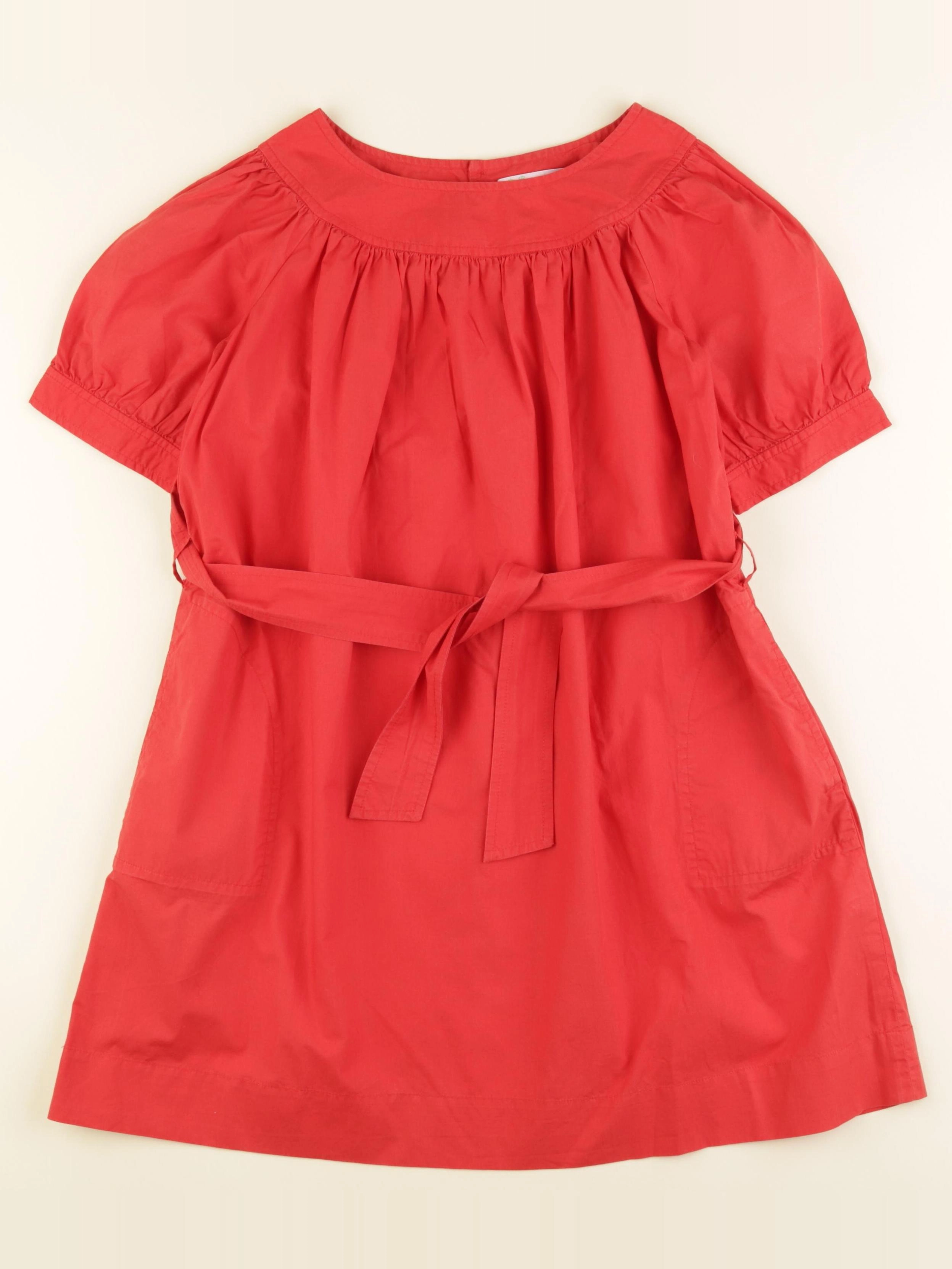 Bonpoint - robe rouge - 10 ans