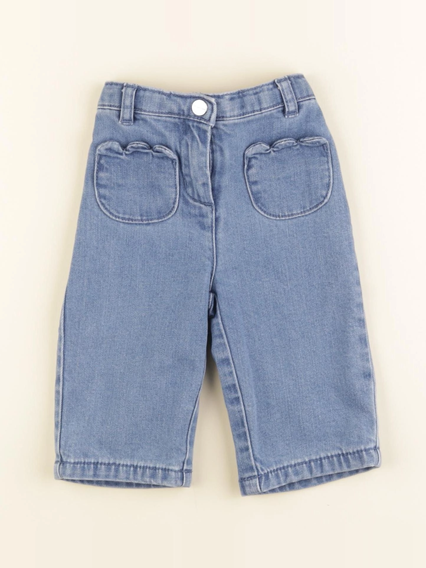 Jacadi - jean bleu - 6 mois