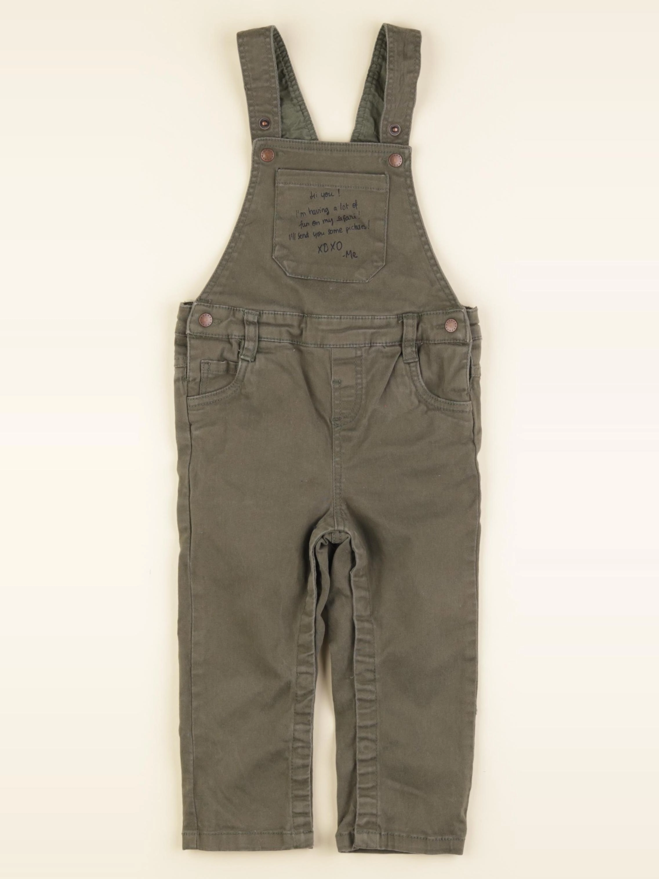 La Redoute - salopette vert - 3 ans