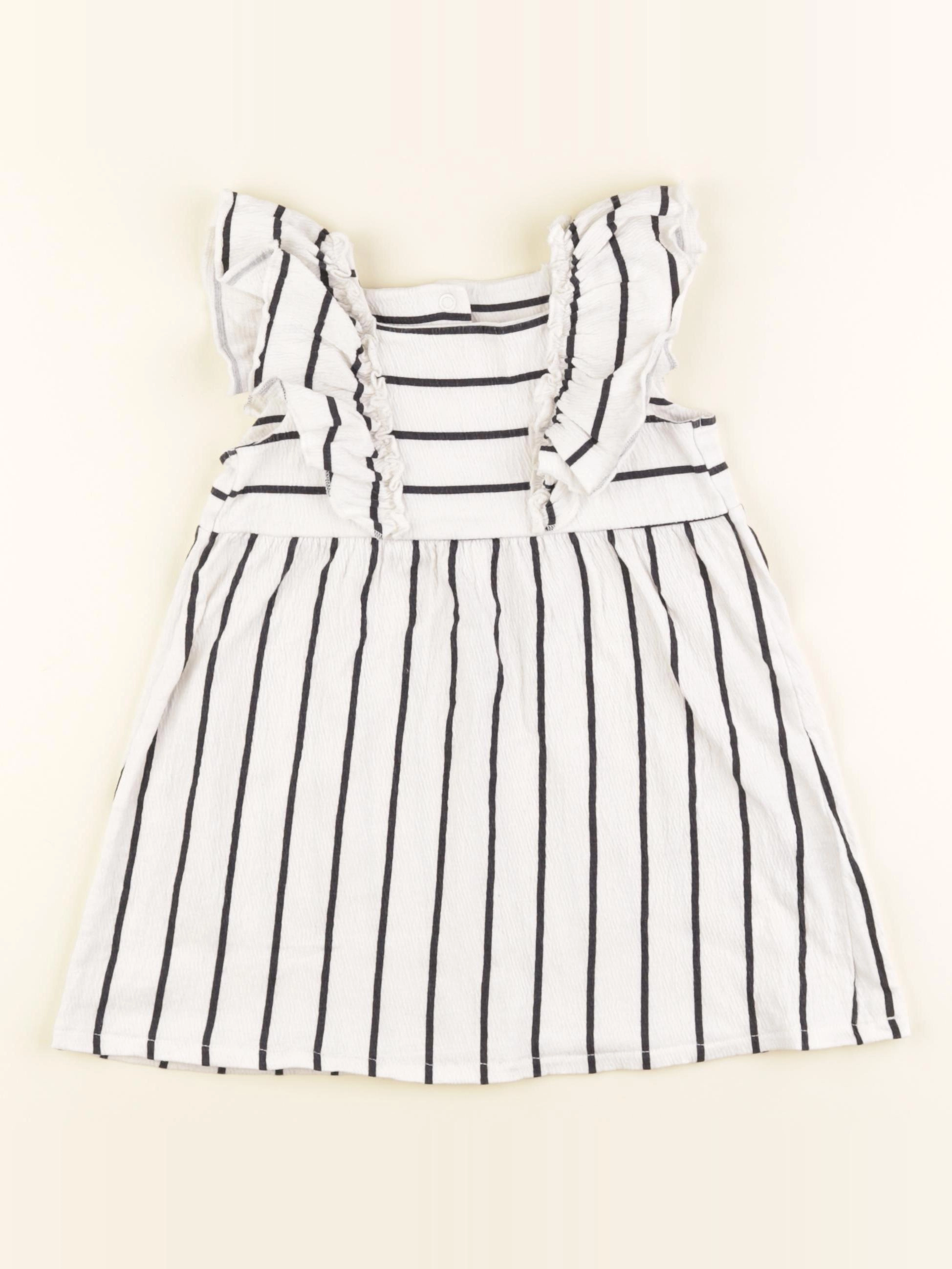 H&M - robe noir - 18/24 mois