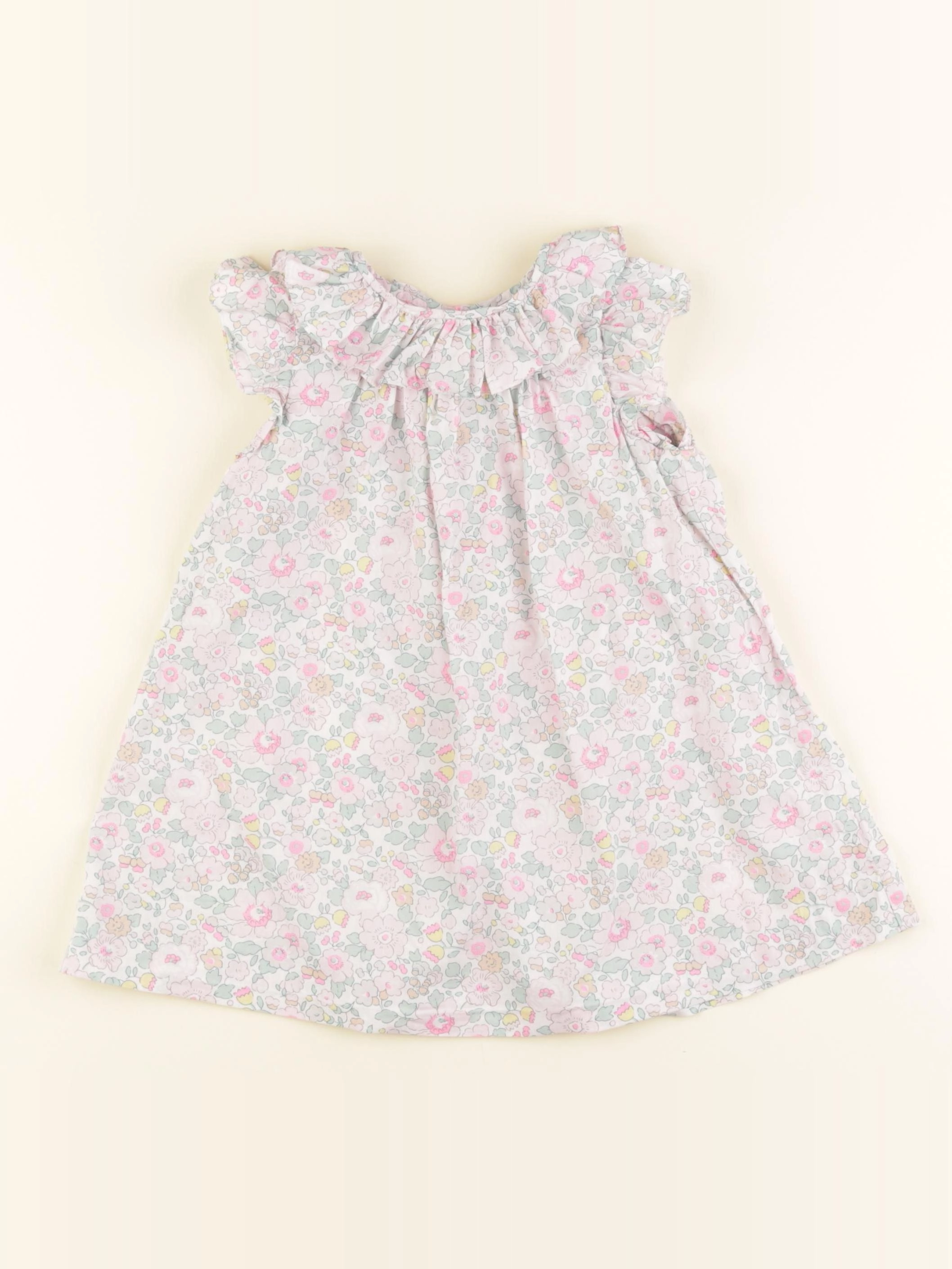 Jacadi - robe liberty multicolore - 2 ans