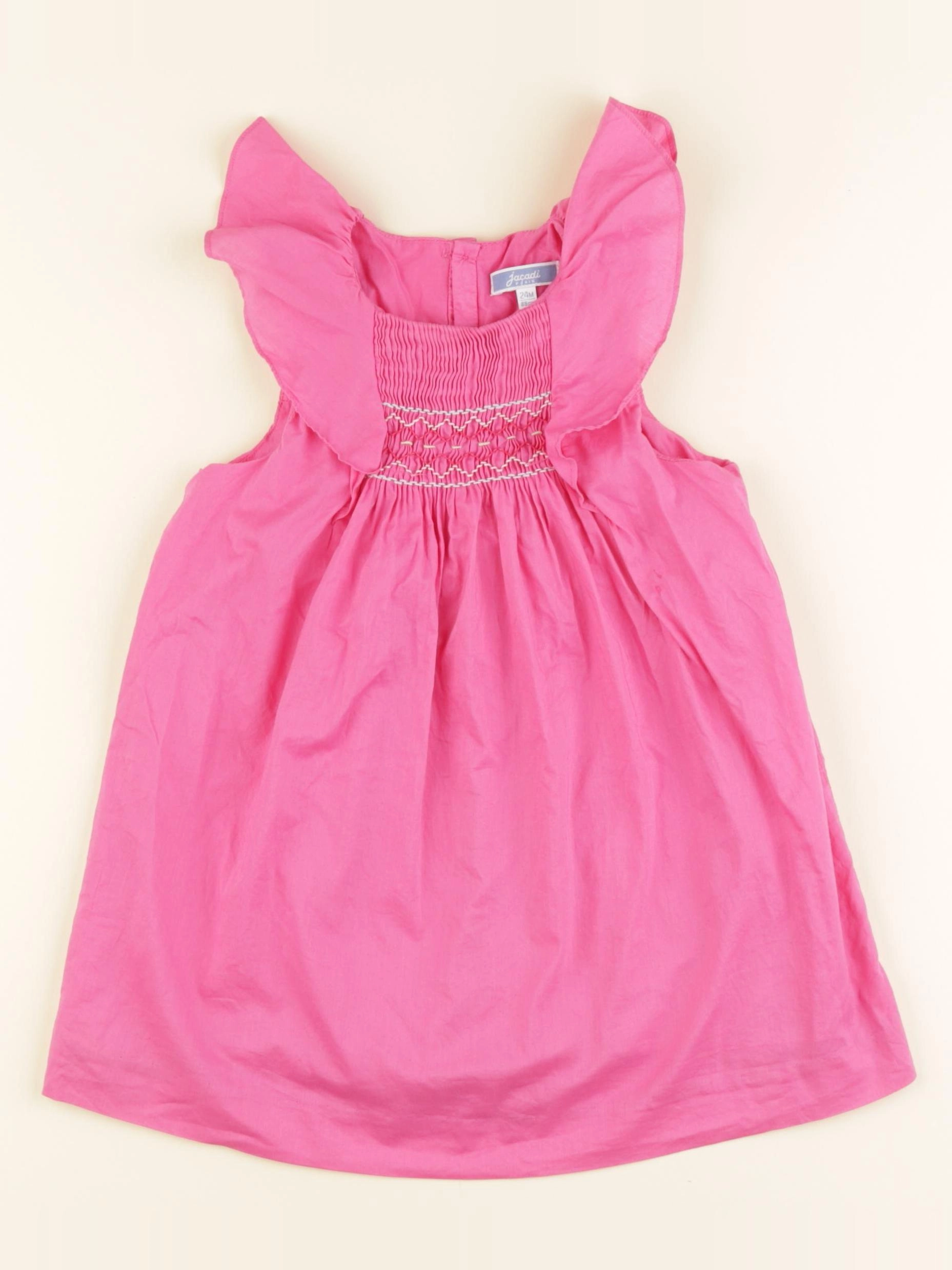 Jacadi - robe rose - 24 mois