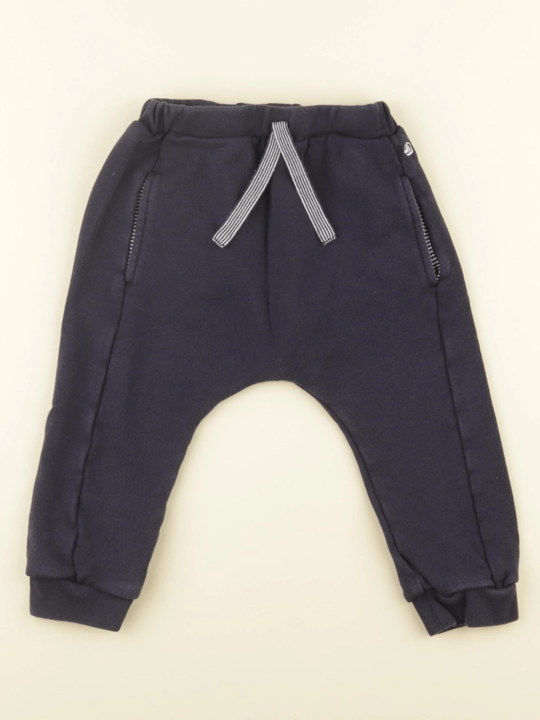 Petit Bateau - jogging bleu - 24 mois