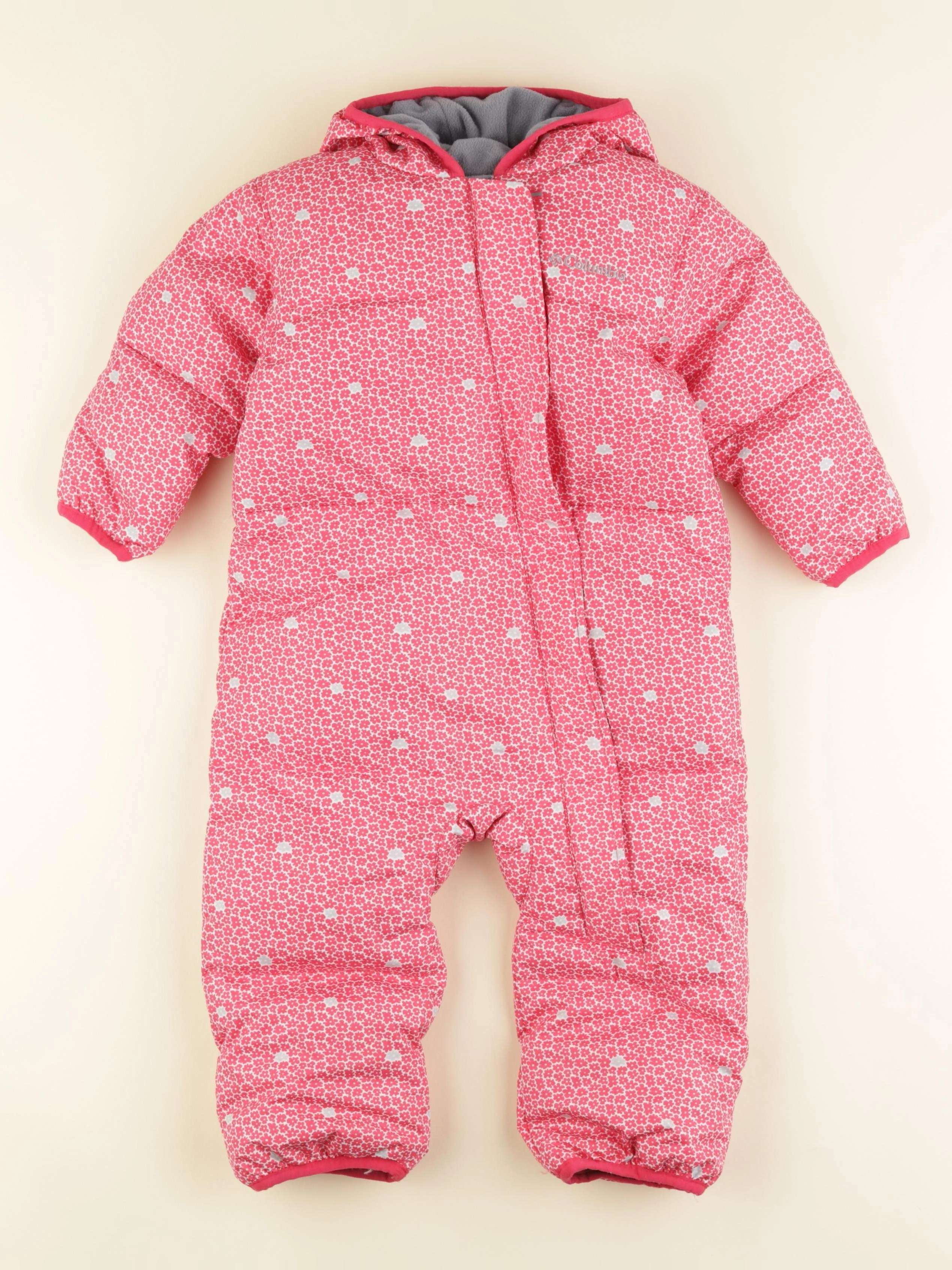 Columbia - combinaison de ski rose - 12/18 mois