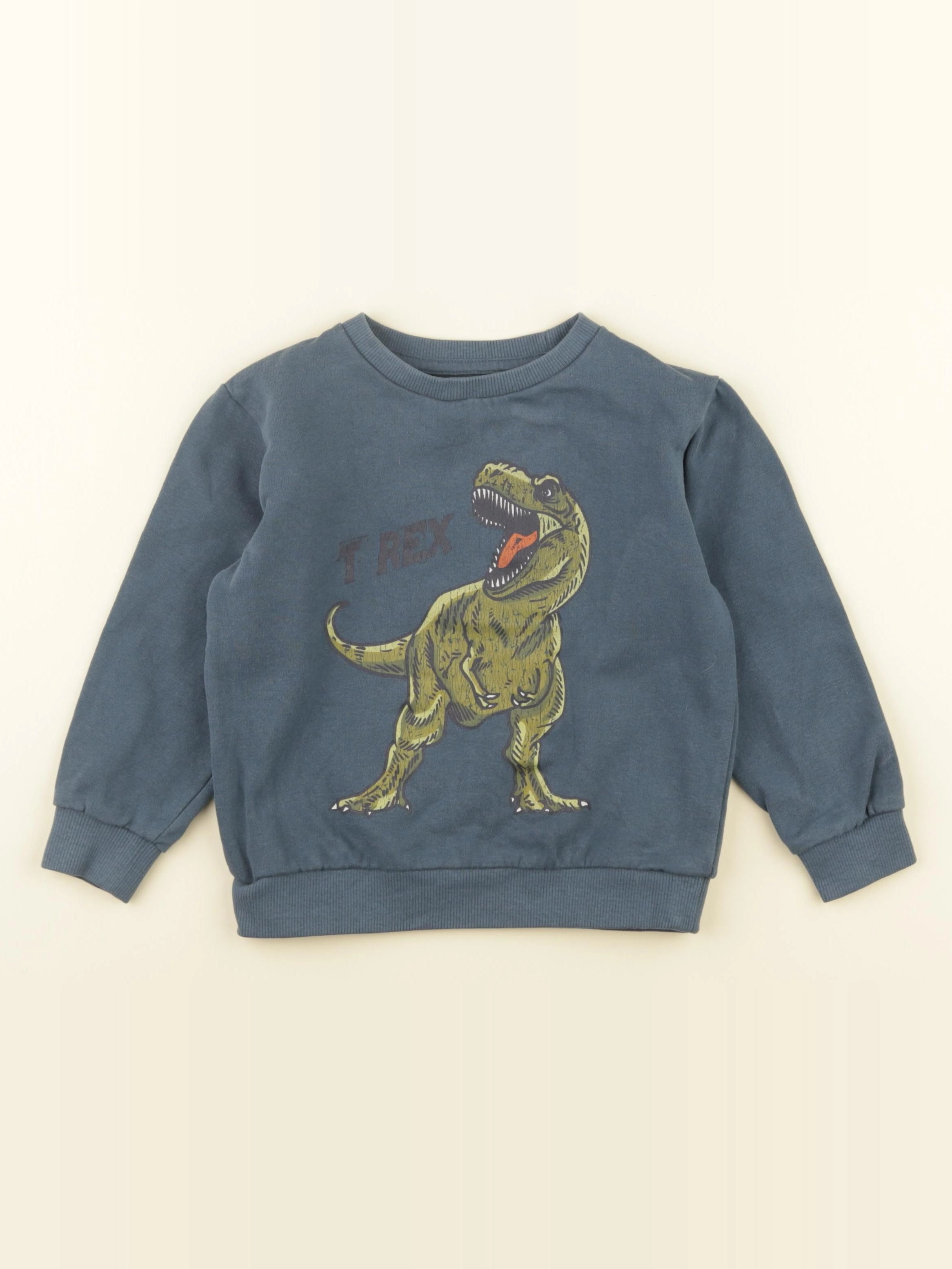 Vertbaudet - sweat bleu - 5 ans