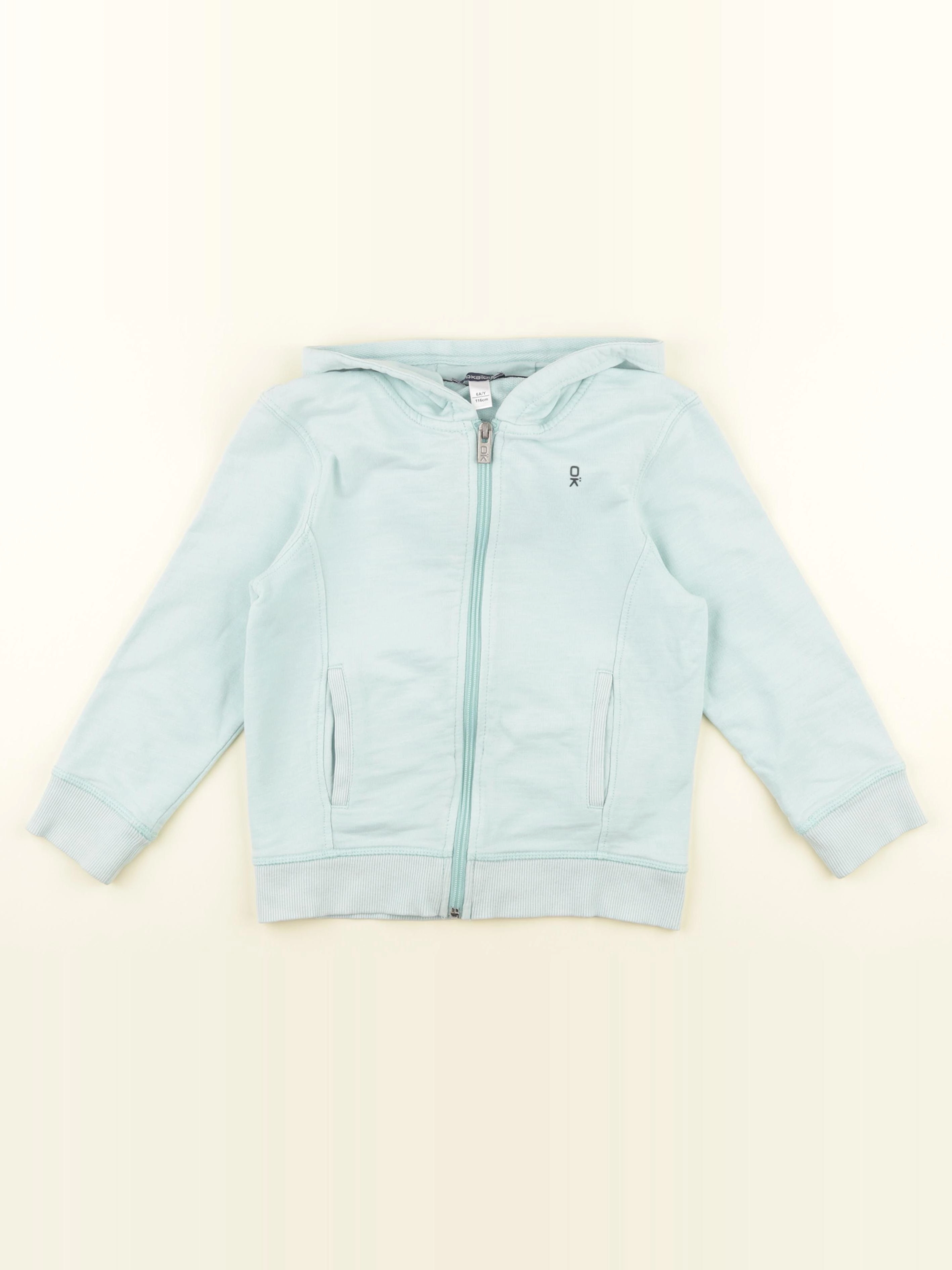 Okaidi - sweat bleu - 6 ans