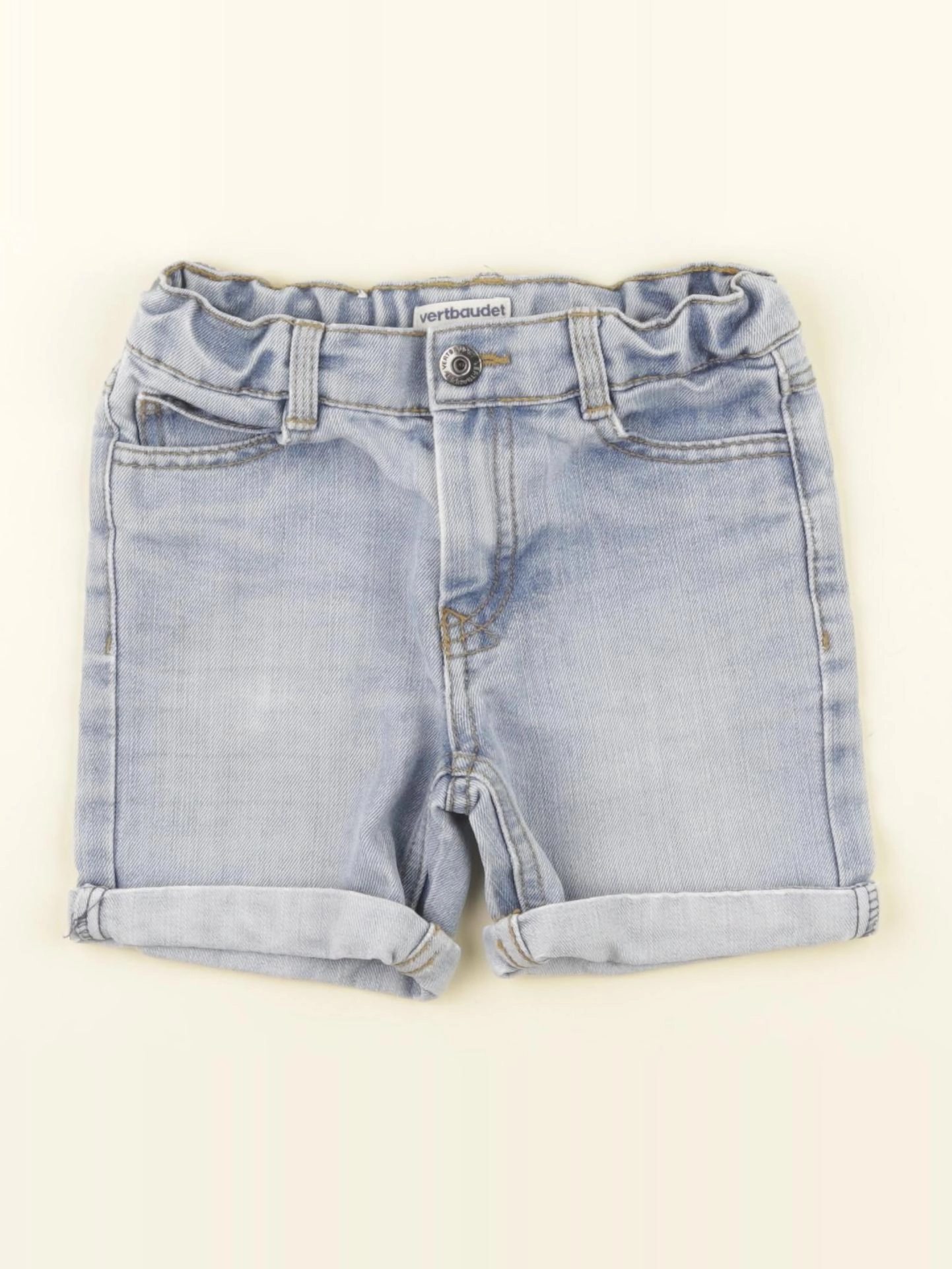 Vertbaudet - short bleu - 5 ans