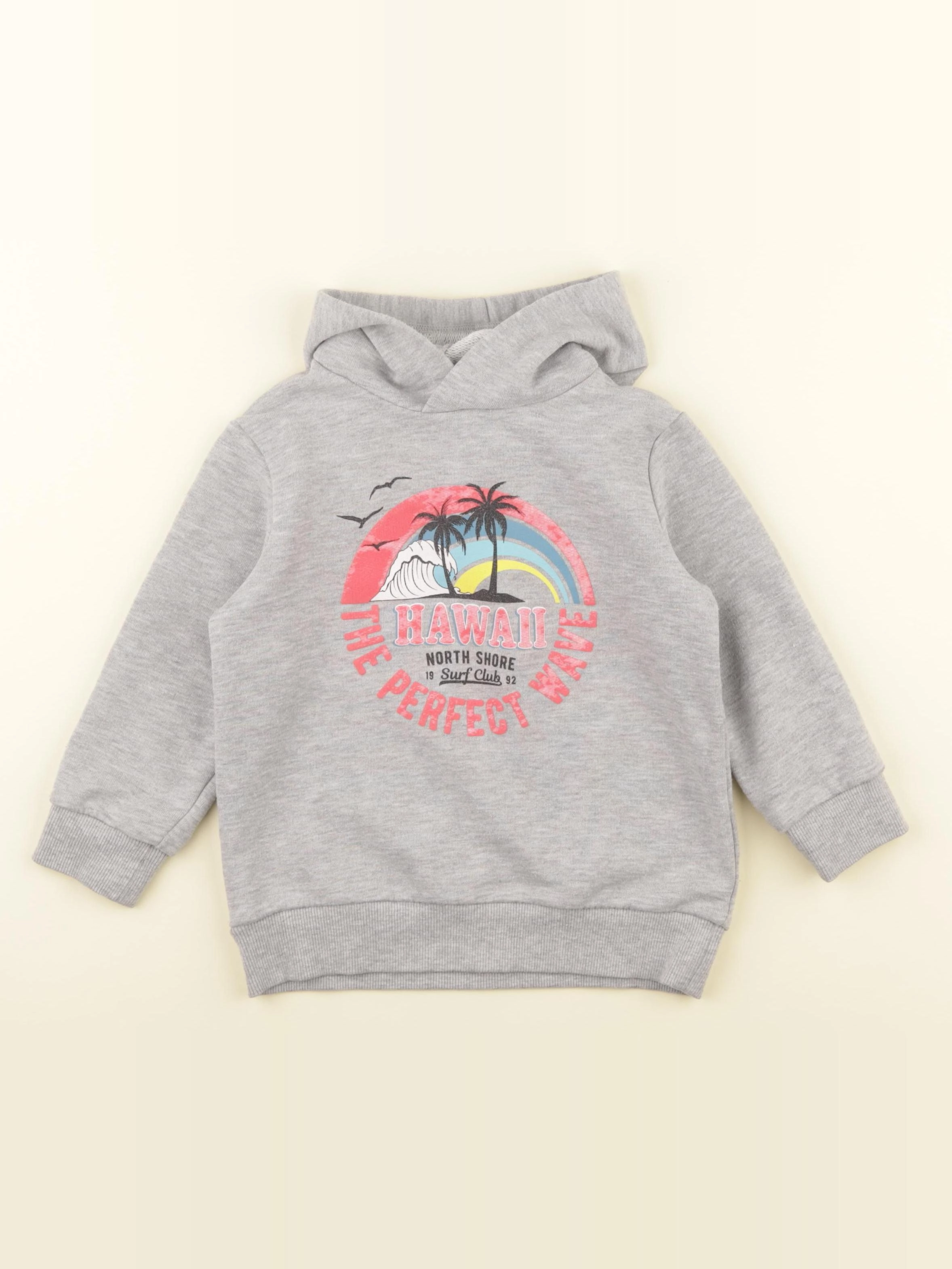 Vertbaudet - sweat gris - 4 ans