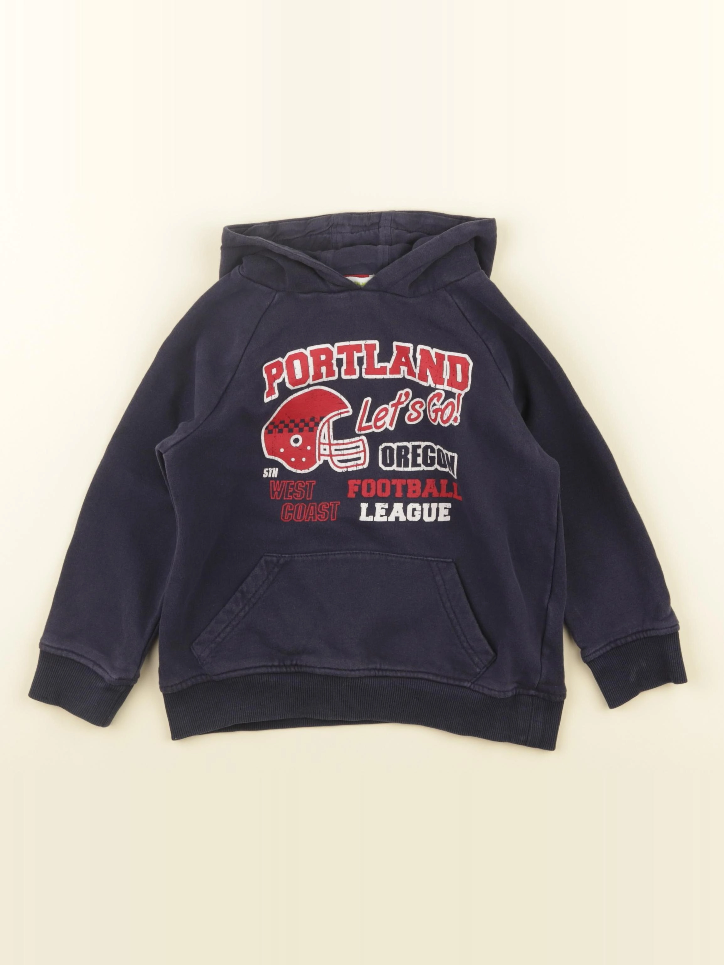 Vertbaudet - sweat bleu - 5 ans